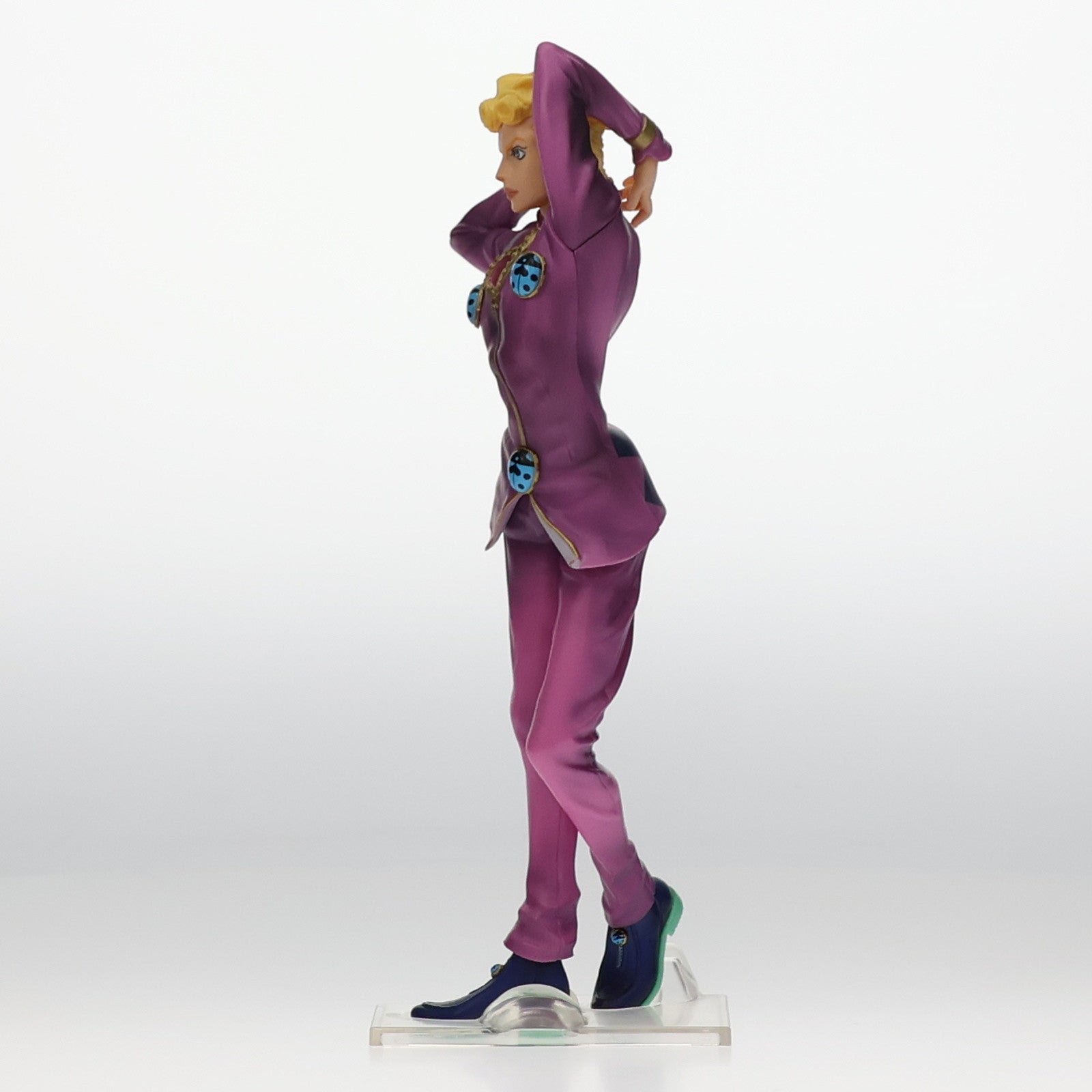 【中古即納】[FIG] E賞 ジョルノ・ジョバァーナ 一番くじ ジョジョの奇妙な冒険 JOJO'S ASSEMBLE MASTERLISE フィギュア プライズ(673) バンダイスピリッツ(20210410)