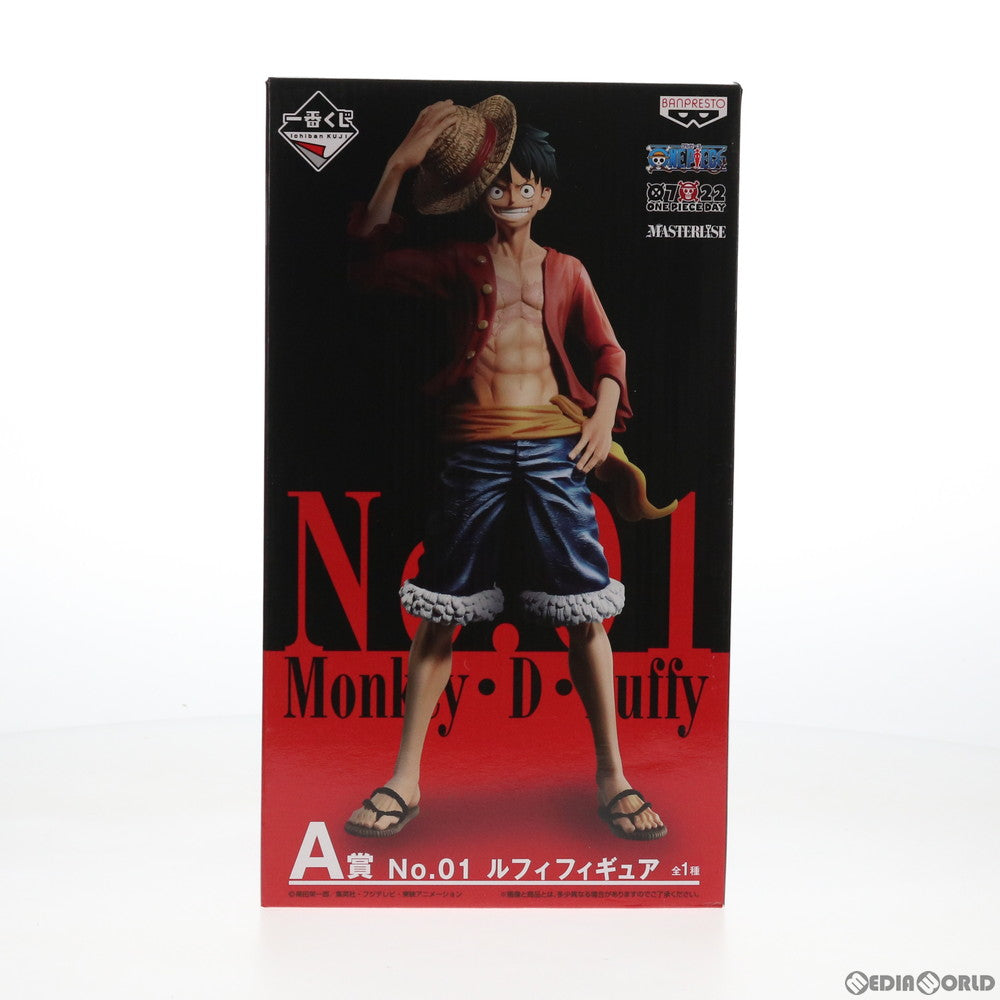 【中古即納】[FIG] A賞 モンキー・D・ルフィ 一番くじ ワンピース THE BEST EDITION ONE PIECE MASTERLISE フィギュア プライズ(15618) バンプレスト(20180721)