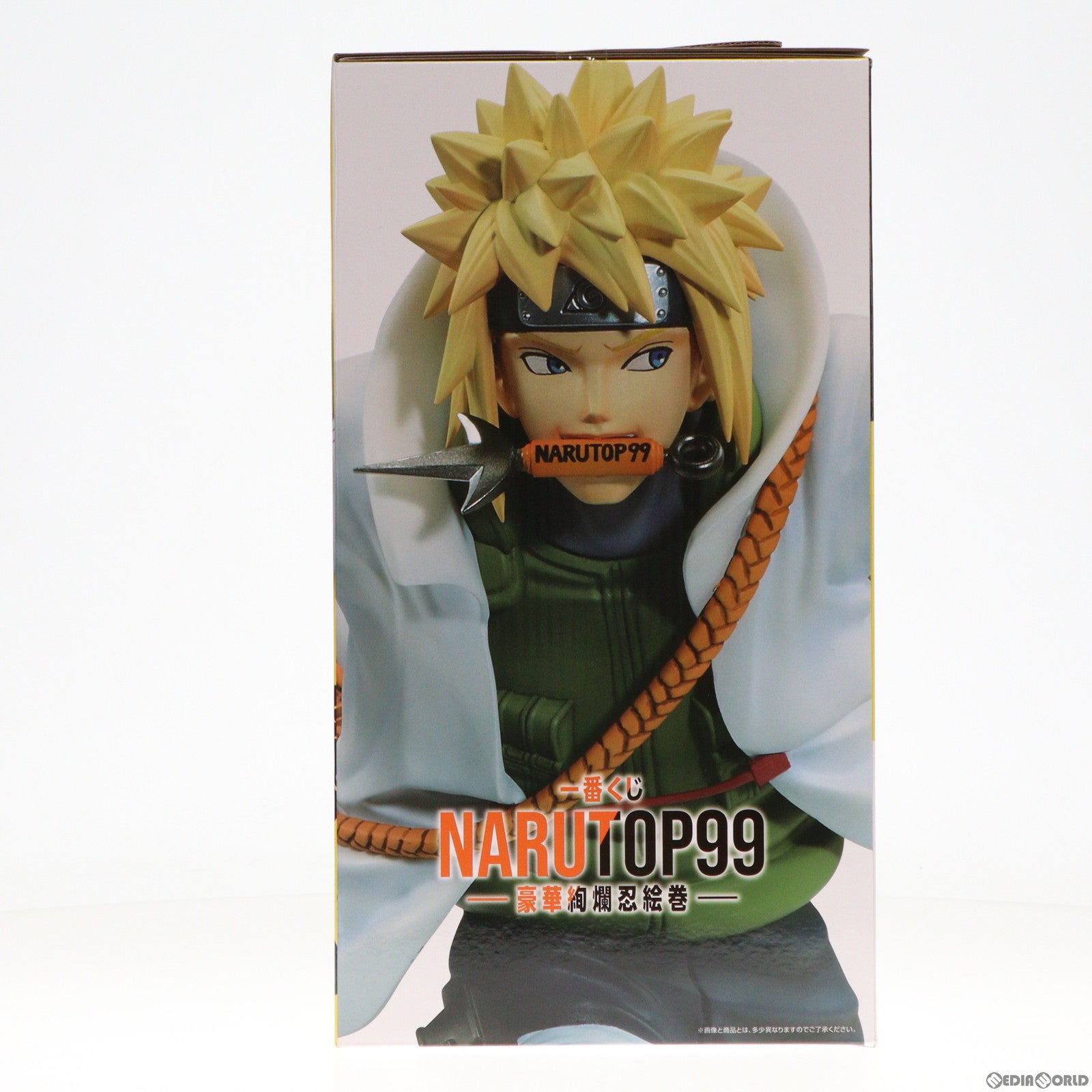 【中古即納】[FIG] B賞 波風ミナト(なみかぜみなと)(NARUTOP99記念 岸本斉史描き下ろしイラスト背景パネル付属) 一番くじ NARUTOP99 -豪華絢爛忍絵巻- NARUTO-ナルト- フィギュア プライズ(20240113)