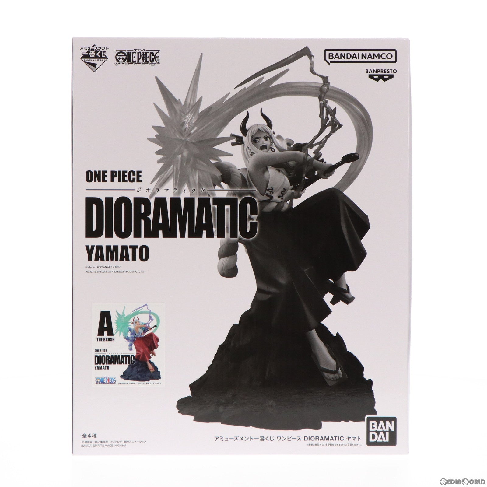 【中古即納】[FIG] THE BRUSH賞 ヤマト A(ブラシ彩色) アミューズメント一番くじ ワンピース DIORAMATIC(ジオラマティック) ヤマト フィギュア プライズ(2624377) バンダイスピリッツ(20230128)