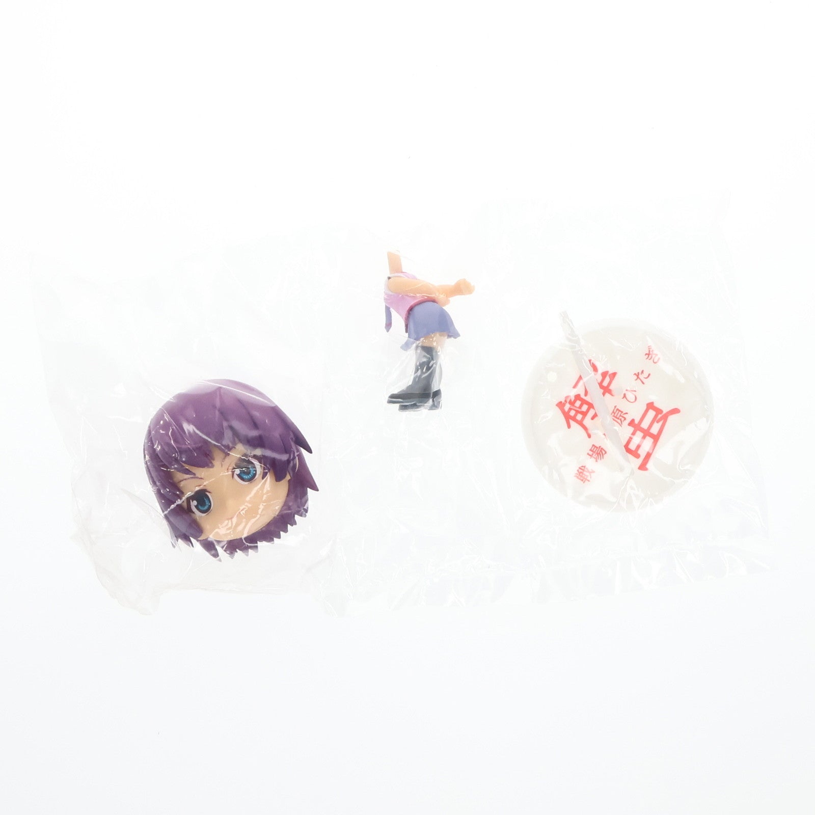 【中古即納】[FIG] G賞 戦場ヶ原ひたぎ(せんじょうがはらひたぎ) きゅんキャラ 一番くじプレミアム 偽物語 フィギュア プライズ バンプレスト(20120526)