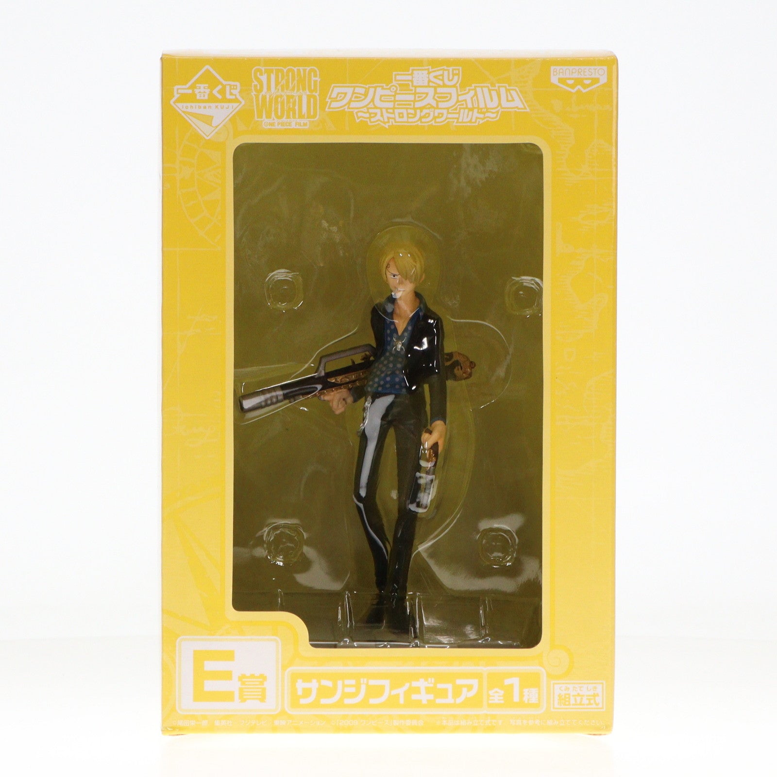 【中古即納】[FIG] E賞 サンジ 一番くじワンピースフィルム～ストロングワールド～ ONE PIECE フィギュア プライズ バンプレスト(20100501)