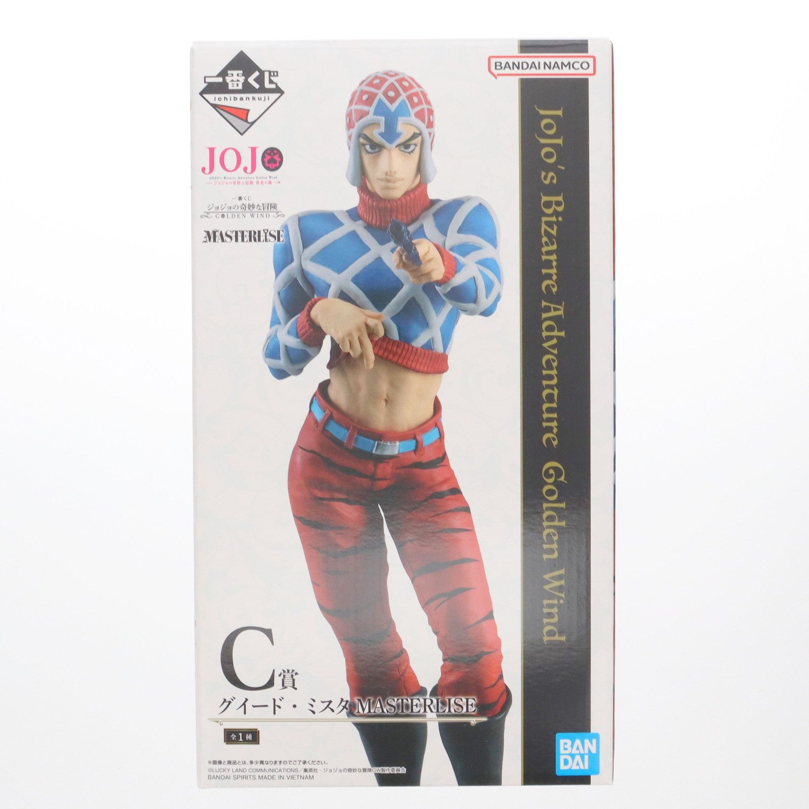 【中古即納】[FIG] C賞 グイード・ミスタ MASTERLISE 一番くじ ジョジョの奇妙な冒険 GOLDEN WIND TVアニメ「ジョジョの奇妙な冒険 黄金の風」 フィギュア プライズ バンダイスピリッツ(20241026)