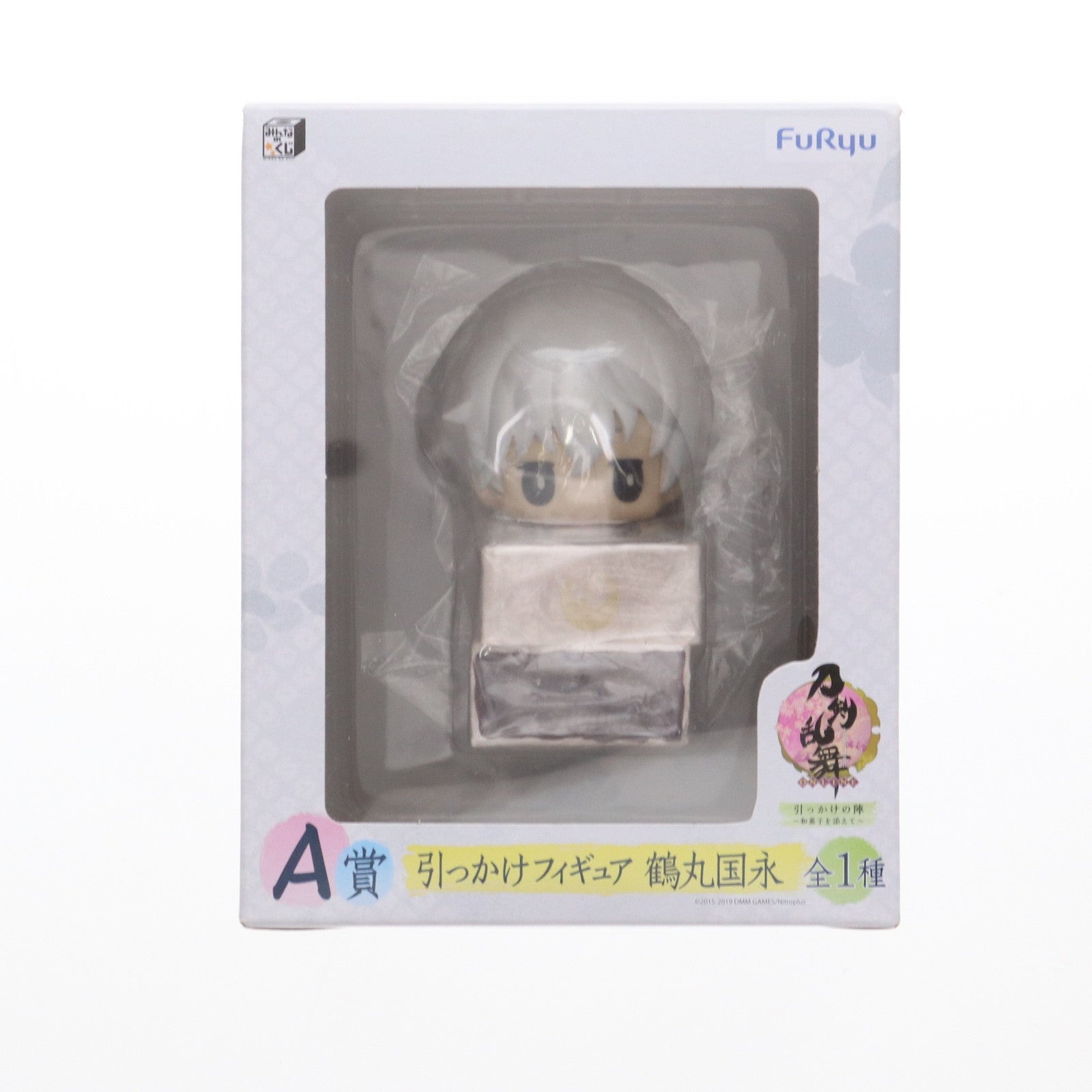 【中古即納】[FIG] A賞 鶴丸国永(つるまるくになが) みんなのくじ 刀剣乱舞-ONLINE- 引っかけの陣～和菓子を添えて～ ひっかけフィギュア プライズ フリュー(20190119)