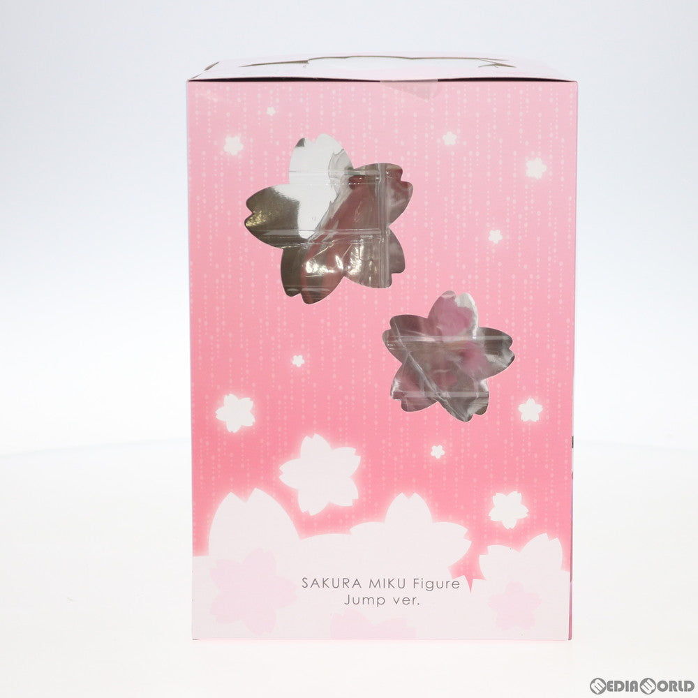 【中古即納】[FIG] A賞 桜ミク 描き下ろしフィギュア～Jump ver.～ タイトーくじ本舗 桜ミクくじ キャラクター・ボーカル・シリーズ01 初音ミク フィギュア プライズ タイトー(20200429)