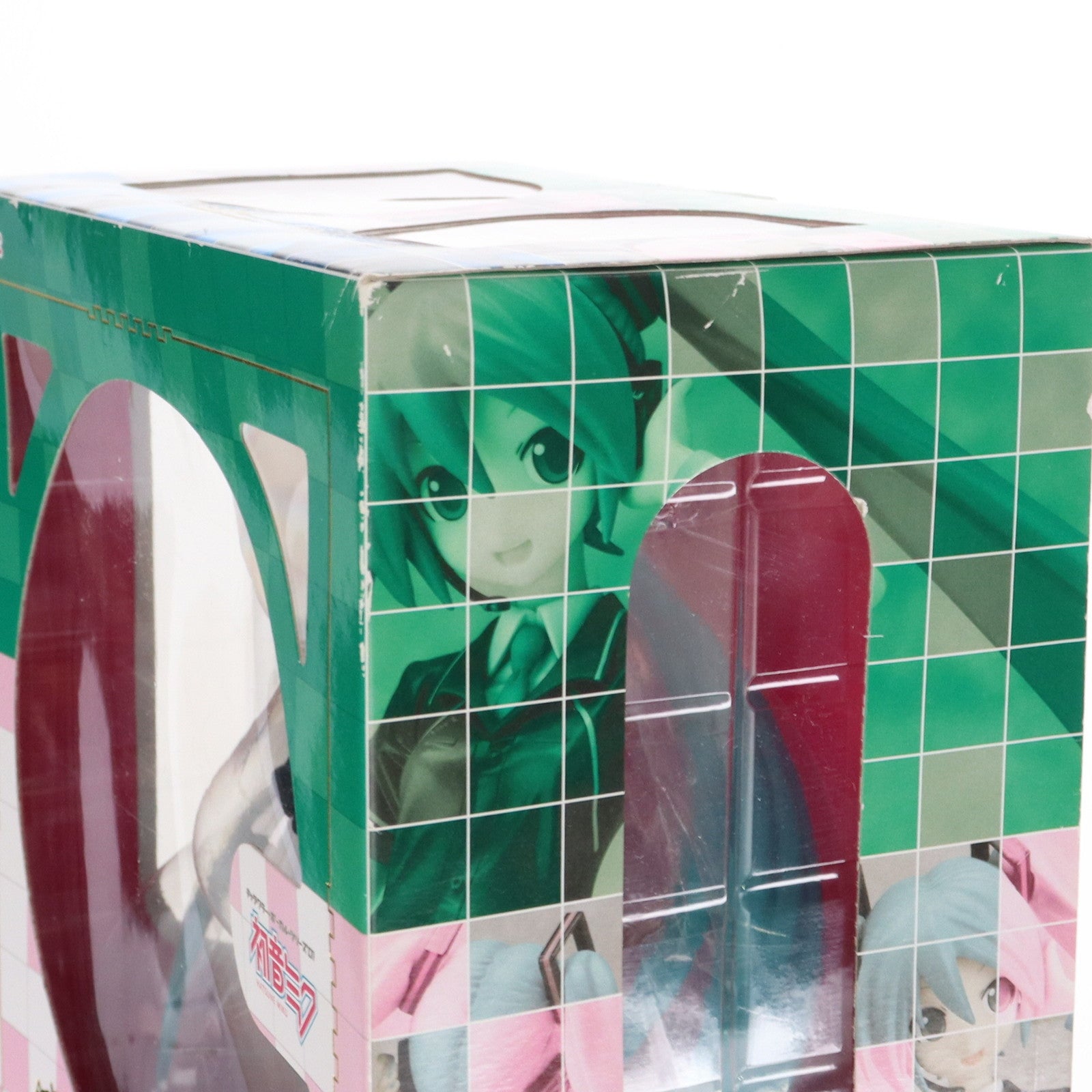 【中古即納】[FIG] ファミリーマート限定 A賞 初音ミク FamilyMart Ver. 1/8 スケールフィギュア Happyくじ 初音ミク 2012 キャラクター・ボーカル・シリーズ01 初音ミク プライズ サニーサイドアップ(20120820)