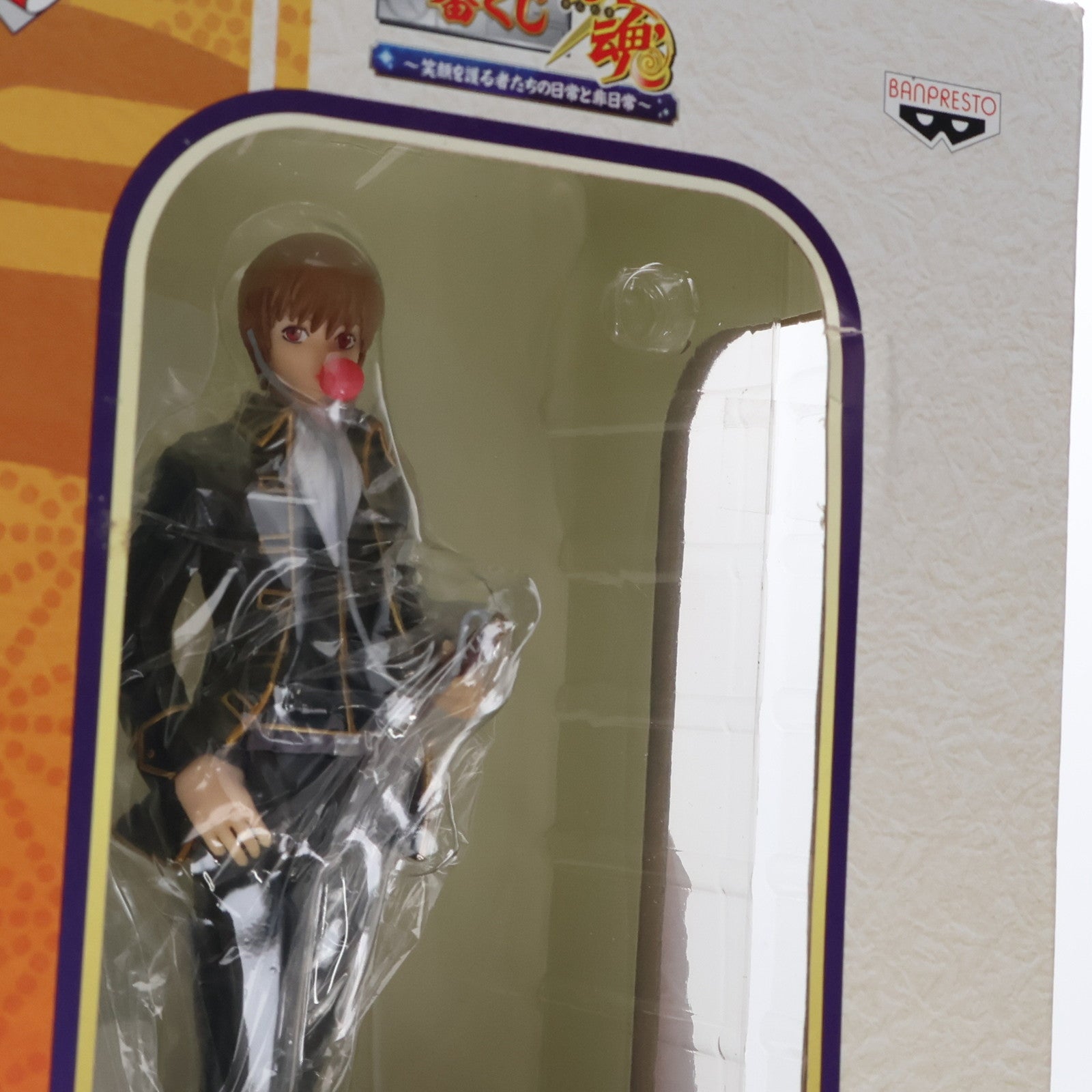 【中古即納】[FIG] C賞 沖田総悟(おきたそうご) フィギュア 一番くじ 銀魂～笑顔を護る者たちの日常と非日常～ プライズ バンプレスト(20120710)