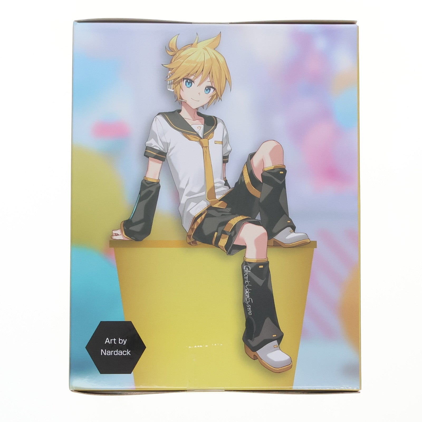 【中古即納】[FIG] C賞 鏡音レン ぬーどるストッパーフィギュア フリューくじ 初音ミク ぬーどるストッパーフィギュア プライズ フリュー(20250308)