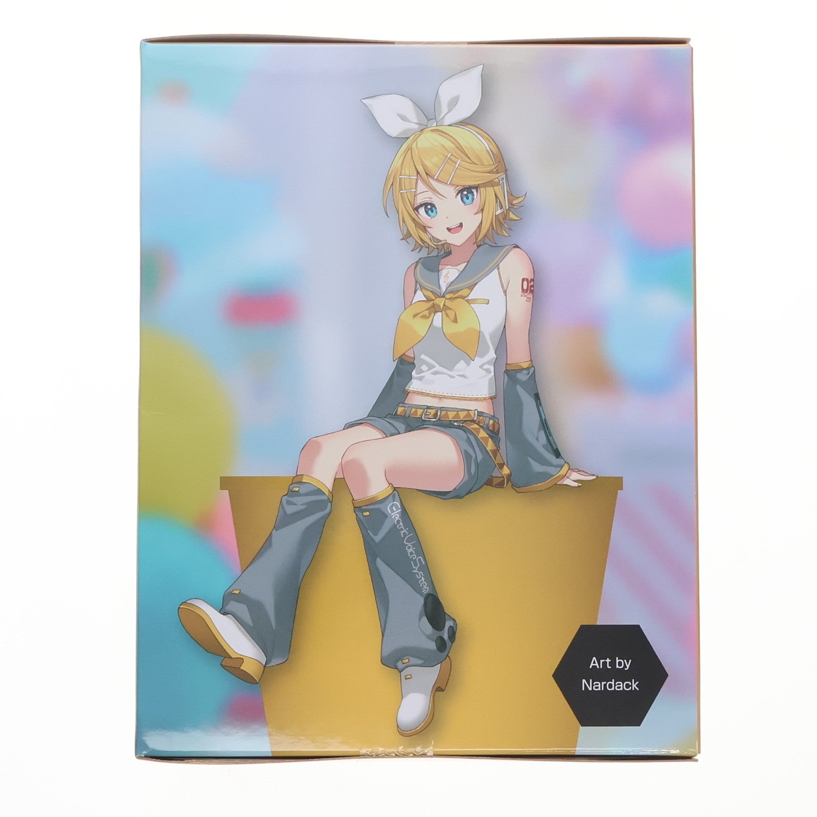 【中古即納】[FIG] B賞 鏡音リン ぬーどるストッパーフィギュア フリューくじ 初音ミク ぬーどるストッパーフィギュア プライズ フリュー(20250308)