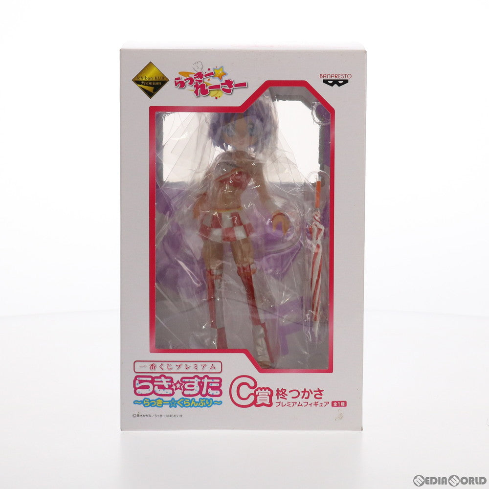 【中古即納】[FIG] C賞 柊つかさ(ひいらぎつかさ) 一番くじプレミアム らき☆すた～らっきー☆ぐらんぷり～ プレミアムフィギュア プライズ バンプレスト(20101231)