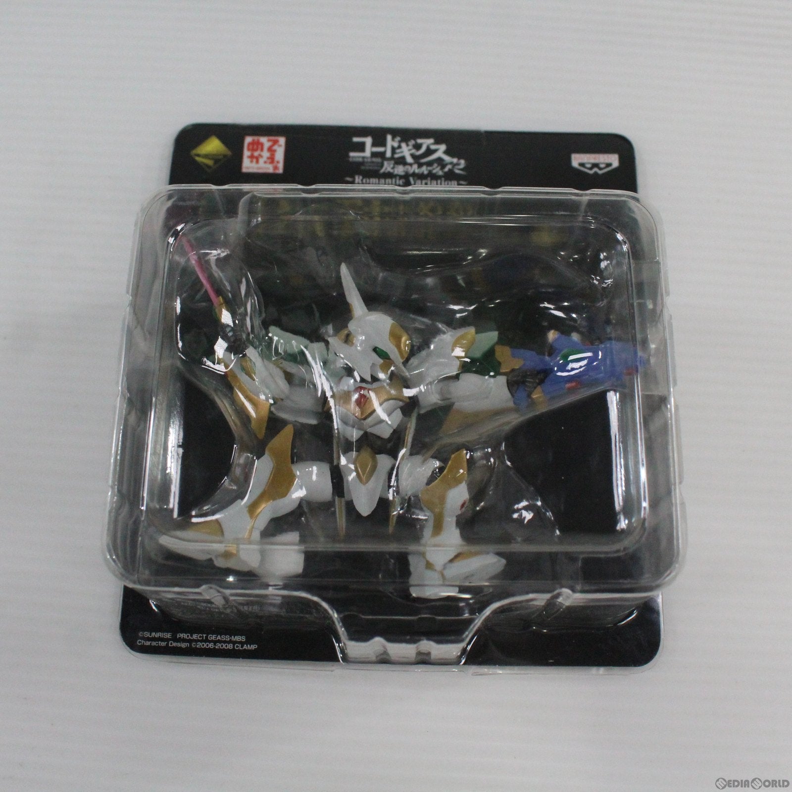 【中古即納】[FIG] D賞 ランスロット・アルビオン でふぉめか ナイトメアフレーム Vol.2 一番くじプレミアム コードギアス 反逆のルルーシュR2～Romantic Variation～ フィギュア プライズ バンプレスト(20100430)