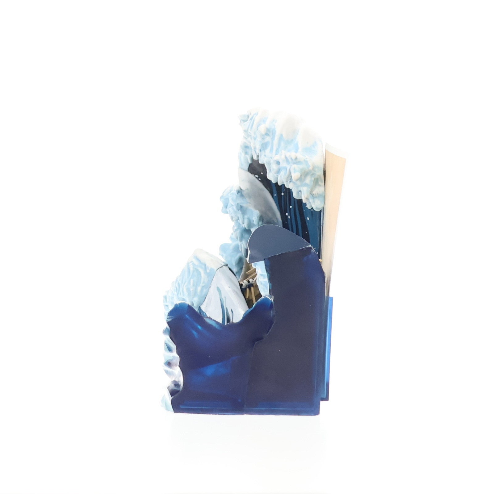 【中古即納】[FIG] A賞 神奈川沖浪裏(かながわおきなみうら) ポストカードスタンド付きジオラマ 一番くじ 葛飾北斎 フィギュア プライズ バンダイスピリッツ(20240831)