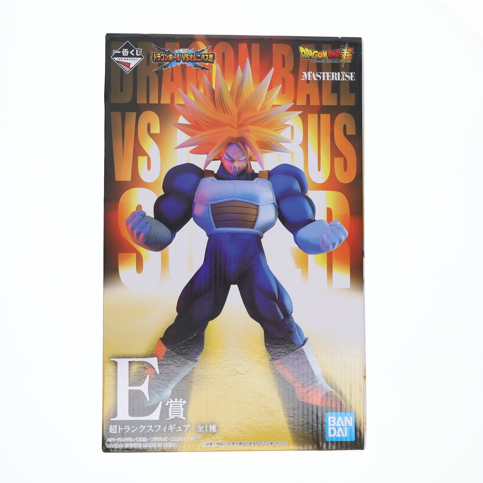 【中古即納】[FIG] E賞 超トランクス 一番くじ ドラゴンボール VSオムニバス超 ドラゴンボール超(スーパー) MASTERLISE フィギュア プライズ(005) バンダイスピリッツ(20211211)