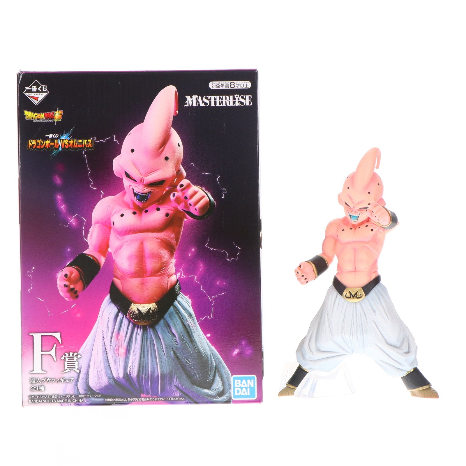 SUPER - F賞 魔人ブウ MASTERLISE フィギュア 一番くじ ドラゴンボール VSオムニバス ドラゴンボール超(スーパー) プライズ(503) バンダイスピリッツ 一番くじ ドラゴンボール VSオムニバスULTRA｜一番くじ倶楽部