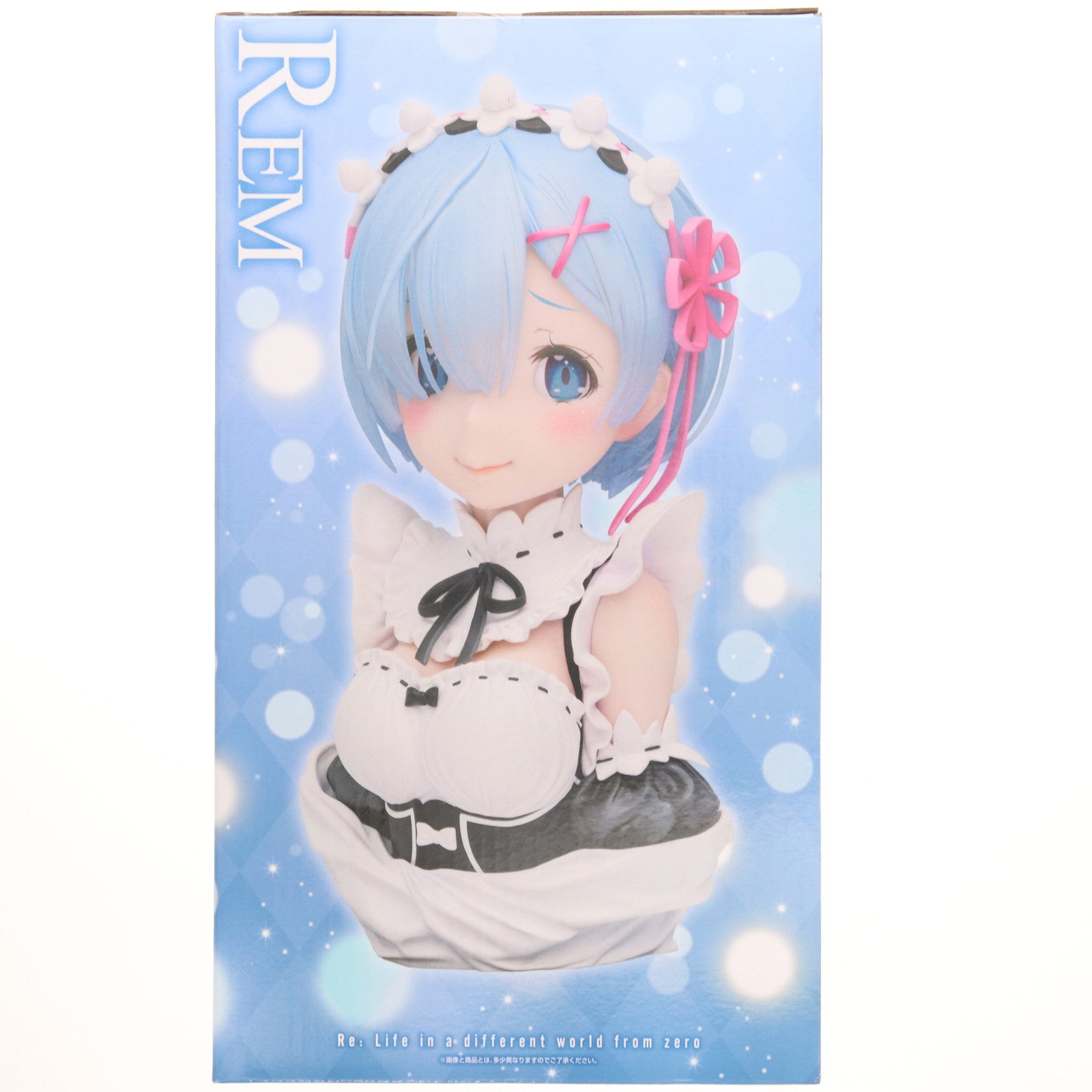 【中古即納】[FIG] ラストワン賞 レム(照れ顔) アートスケールフィギュア 一番くじ Re:ゼロから始める異世界生活-あなたに、精霊の祝福がありますように- プライズ(893) バンダイスピリッツ(20210814)
