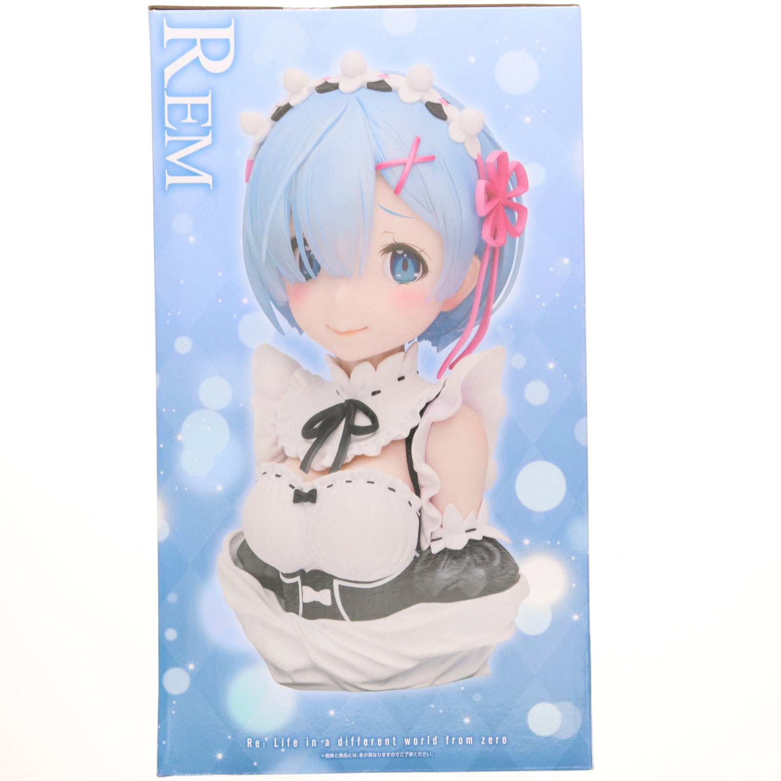 【中古即納】[FIG] ラストワン賞 レム(照れ顔) アートスケールフィギュア 一番くじ Re:ゼロから始める異世界生活-あなたに、精霊の祝福がありますように- プライズ(893) バンダイスピリッツ(20210814)