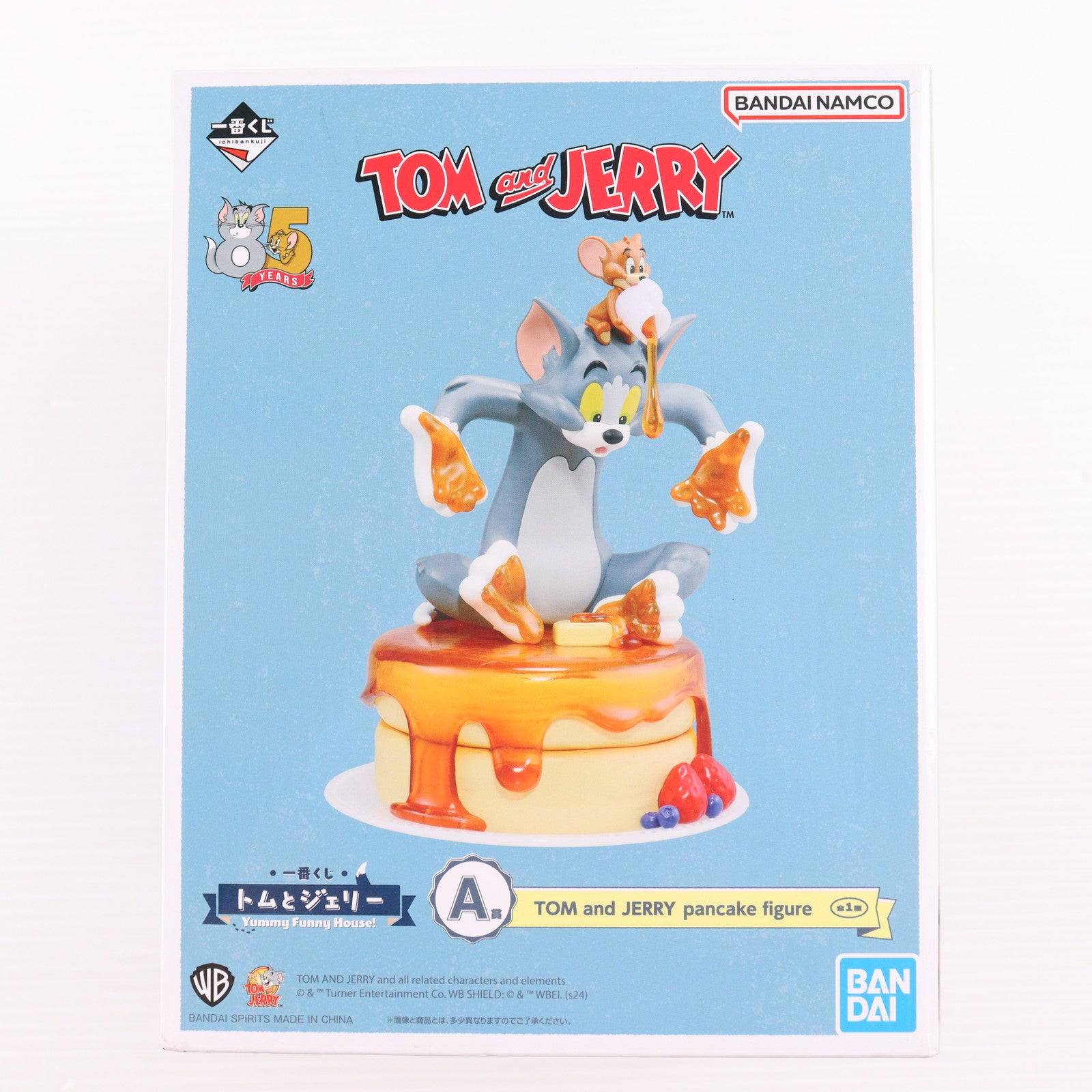 【中古即納】[FIG] A賞 pancake figure トム&ジェリー 一番くじ トムとジェリー Yummy Funny House! フィギュア プライズ バンダイスピリッツ(20240803)