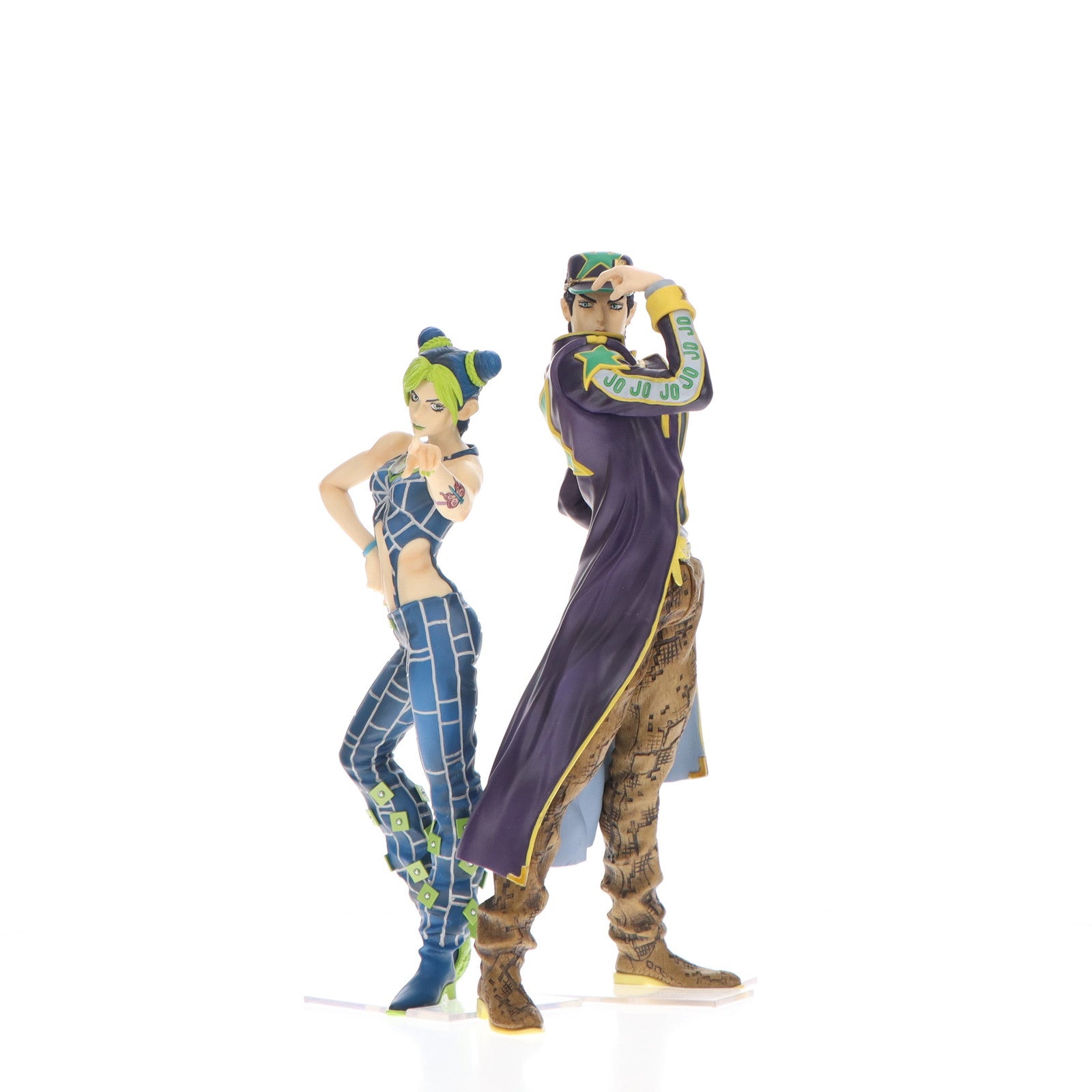 【中古即納】[FIG] ラストワン賞 空条徐倫&空条承太郎(くうじょうじょりーん&くうじょうじょうたろう) 一番くじ ジョジョの奇妙な冒険 ストーンオーシャン The way to heaven MASTERLISE フィギュア プライズ バンダイスピリッツ(20221210)