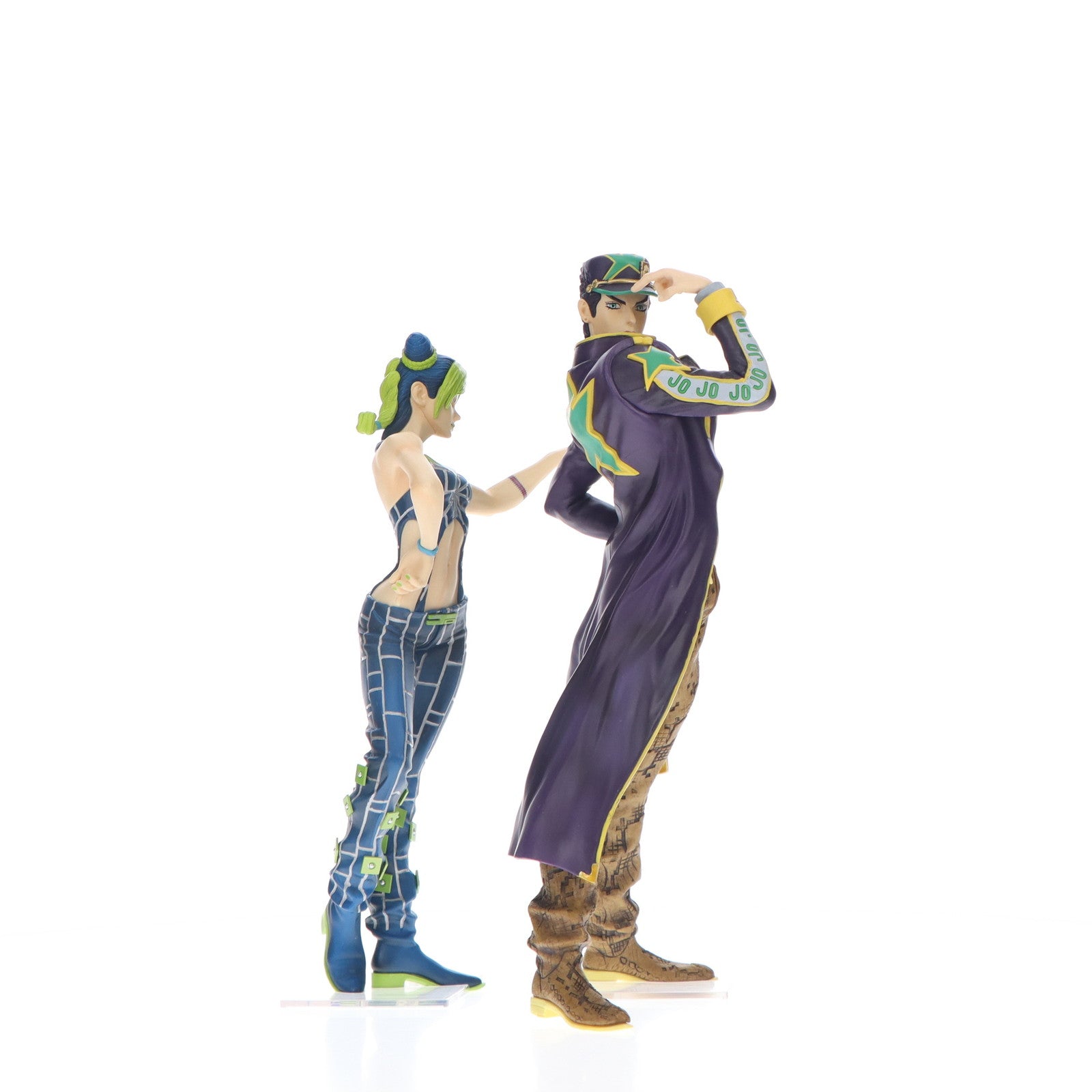【中古即納】[FIG] ラストワン賞 空条徐倫&空条承太郎(くうじょうじょりーん&くうじょうじょうたろう) 一番くじ ジョジョの奇妙な冒険 ストーンオーシャン The way to heaven MASTERLISE フィギュア プライズ バンダイスピリッツ(20221210)