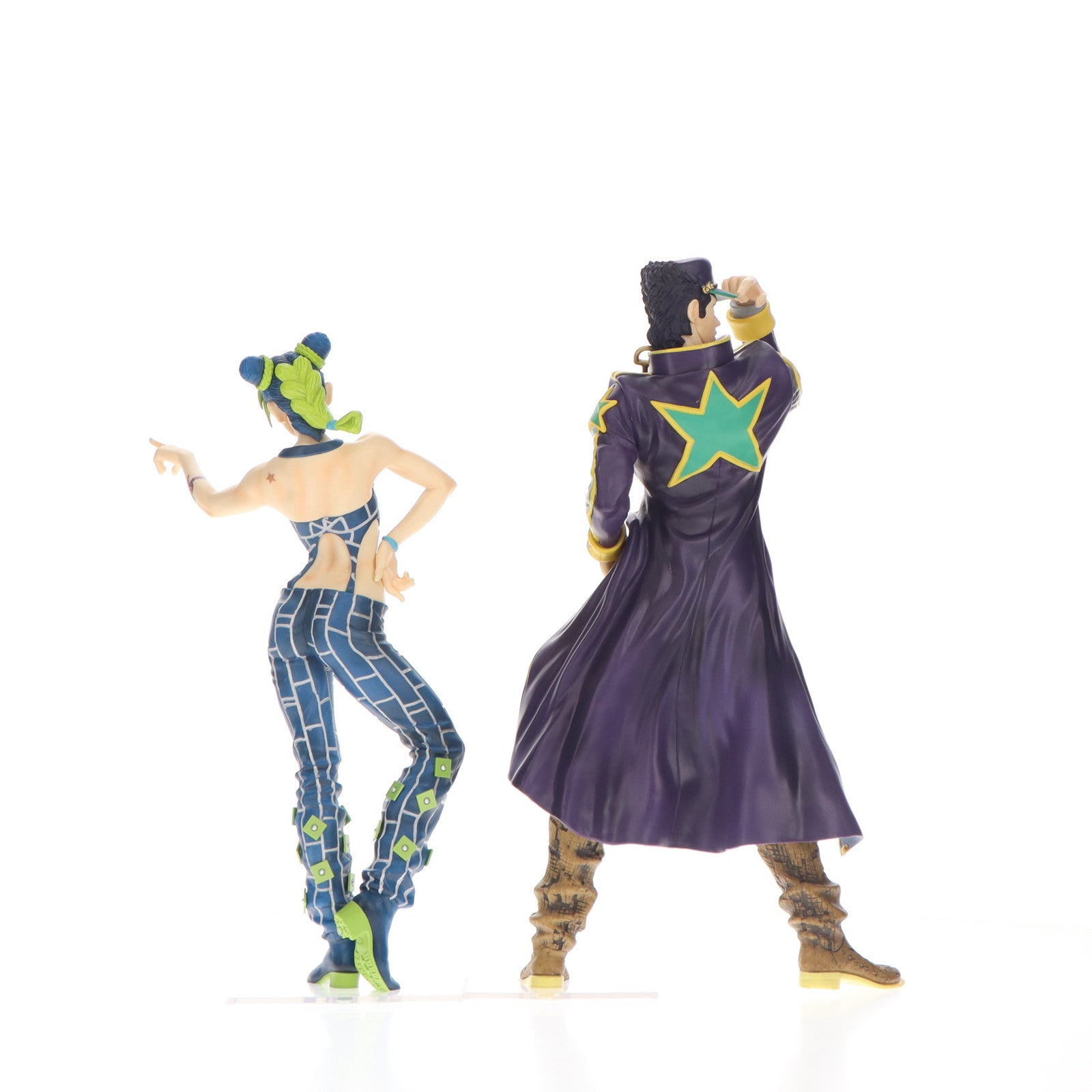【中古即納】[FIG] ラストワン賞 空条徐倫&空条承太郎(くうじょうじょりーん&くうじょうじょうたろう) 一番くじ ジョジョの奇妙な冒険 ストーンオーシャン The way to heaven MASTERLISE フィギュア プライズ バンダイスピリッツ(20221210)