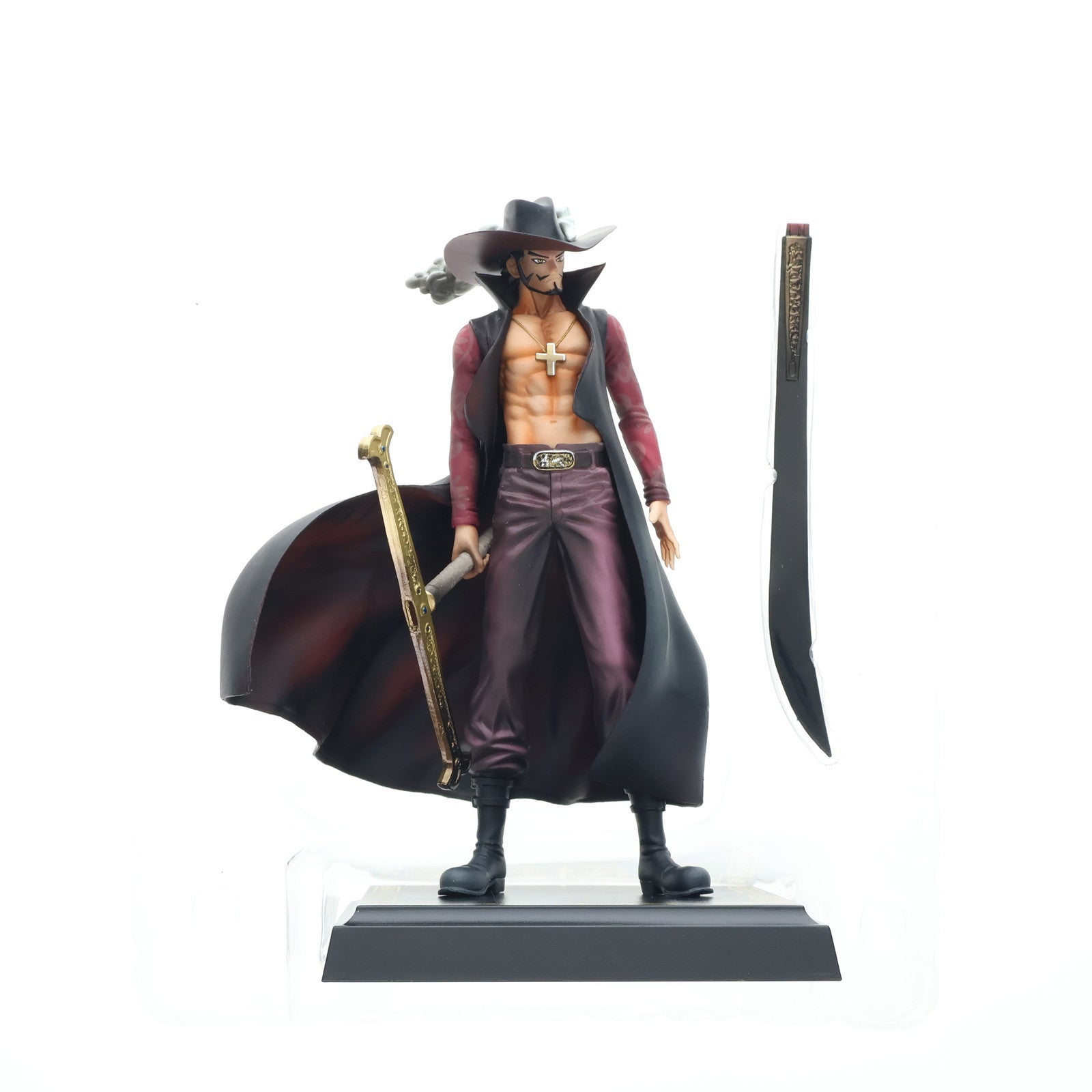 【中古即納】[FIG] A賞 ミホークフィギュア～世界一の大剣豪～ 一番くじ ワンピース THE GREAT GALLERY～頂点を極めし者達～ ONE PIECE プライズ(14102) バンプレスト(20160514)
