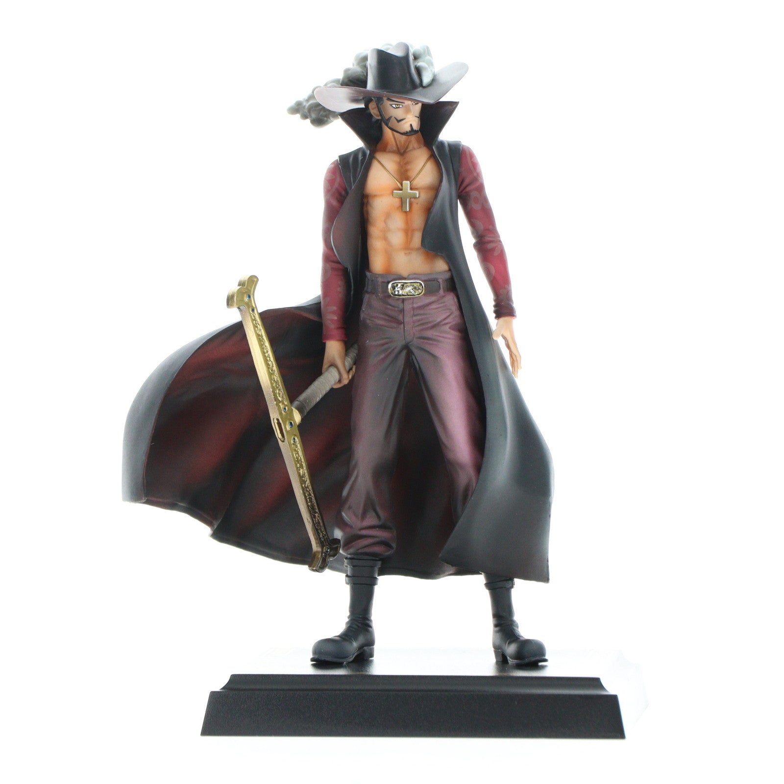 【中古即納】[FIG] A賞 ミホークフィギュア～世界一の大剣豪～ 一番くじ ワンピース THE GREAT GALLERY～頂点を極めし者達～ ONE PIECE プライズ(14102) バンプレスト(20160514)