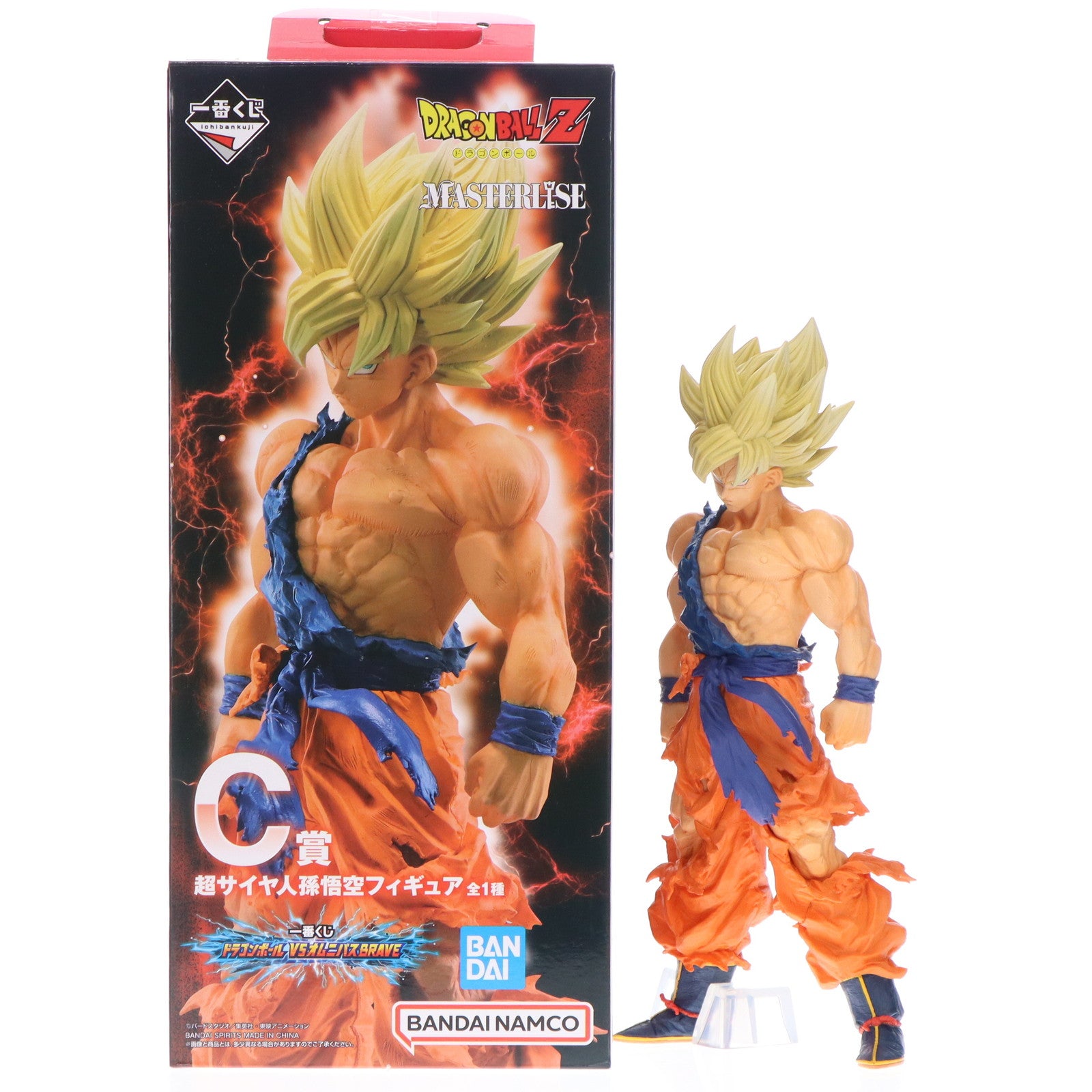 【中古即納】[FIG] C賞 超サイヤ人孫悟空 一番くじ ドラゴンボール VSオムニバスBRAVE MASTERLISE DRAGON BALL フィギュア プライズ バンダイスピリッツ(20231027)