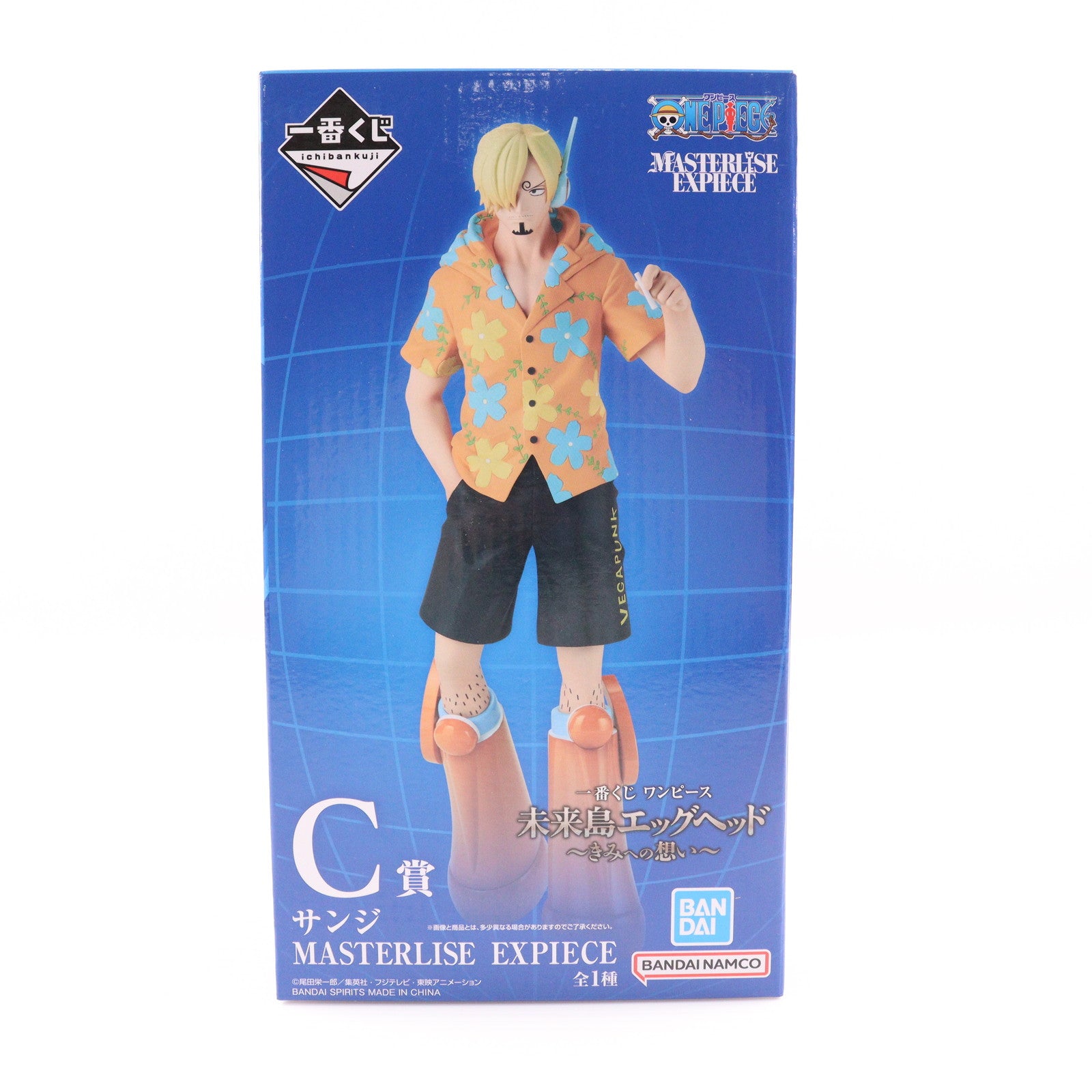 【中古即納】[FIG] C賞 サンジ MASTERLISE EXPIECE 一番くじ ワンピース 未来島エッグヘッド～きみへの想い～ ONE PIECE フィギュア プライズ バンダイスピリッツ(20250801)
