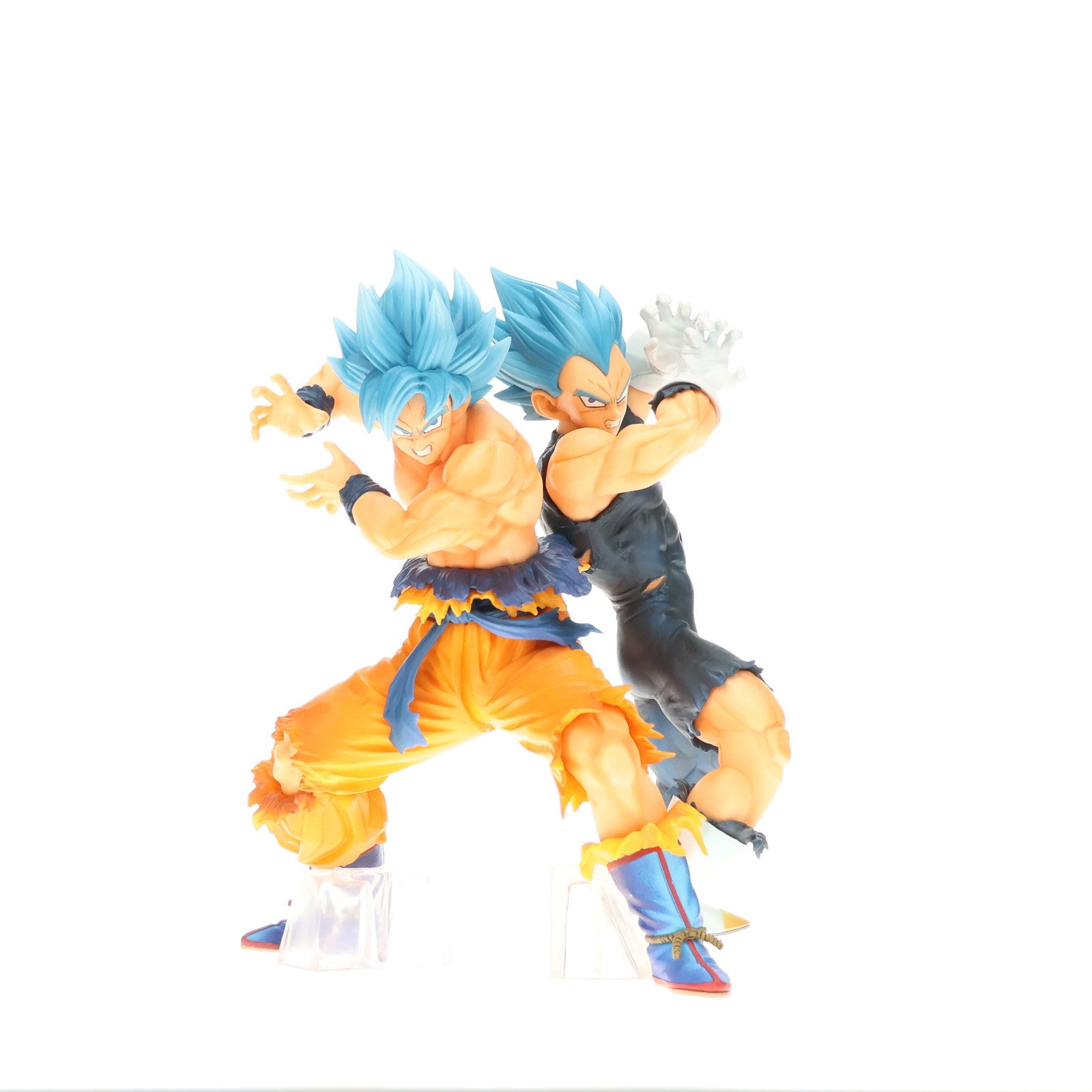 【中古即納】[FIG] A賞 超サイヤ人ゴッド超サイヤ人孫悟空&超サイヤ人ゴッド超サイヤ人ベジータ 一番くじ ドラゴンボール VSオムニバス超 MASTERLISE DRAGON BALL フィギュア プライズ(005) バンダイスピリッツ(20211211)