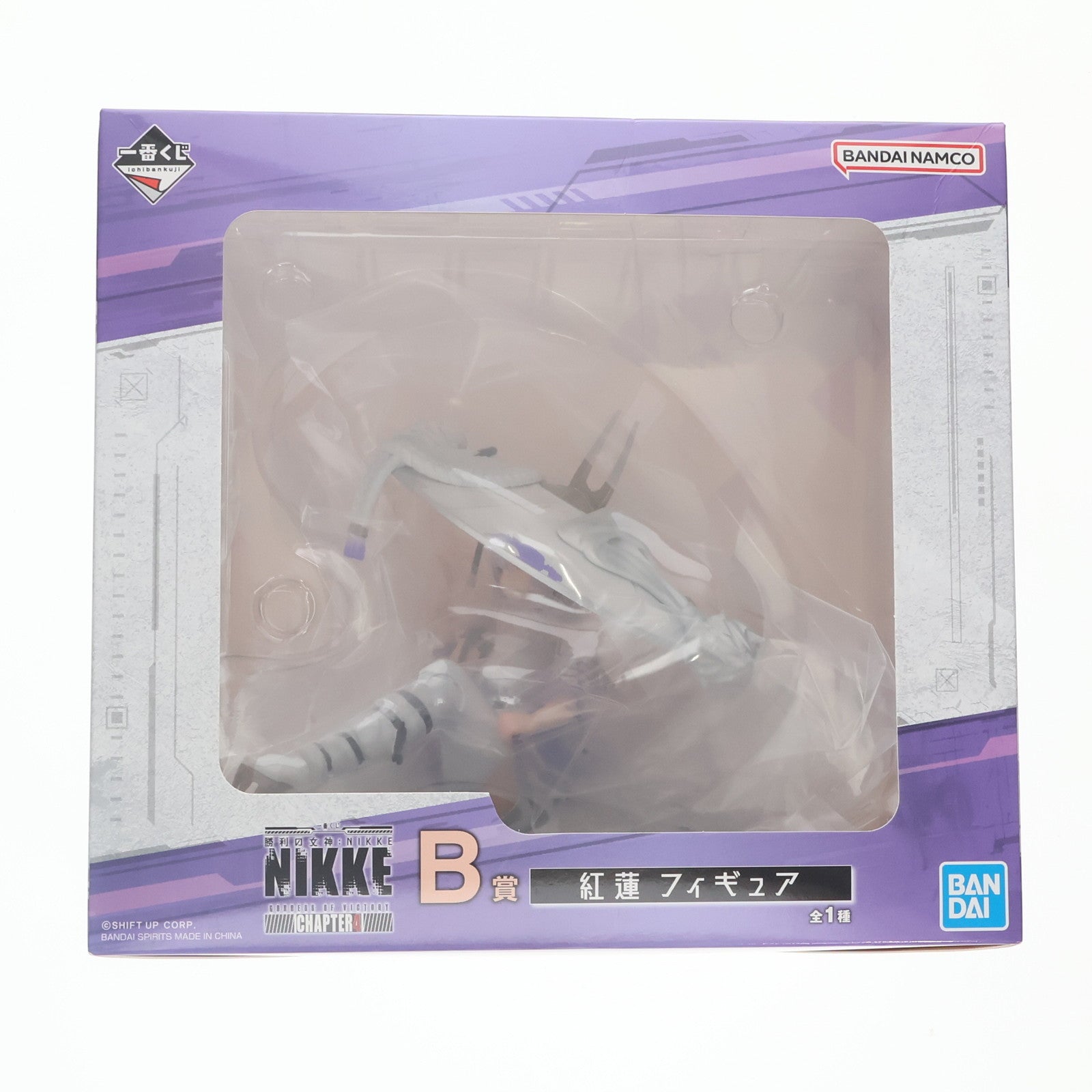 【中古即納】[FIG] B賞 紅蓮(ぐれん) 一番くじ 勝利の女神:NIKKE(ニケ) CHAPTER4 フィギュア プライズ バンダイスピリッツ(20241228)