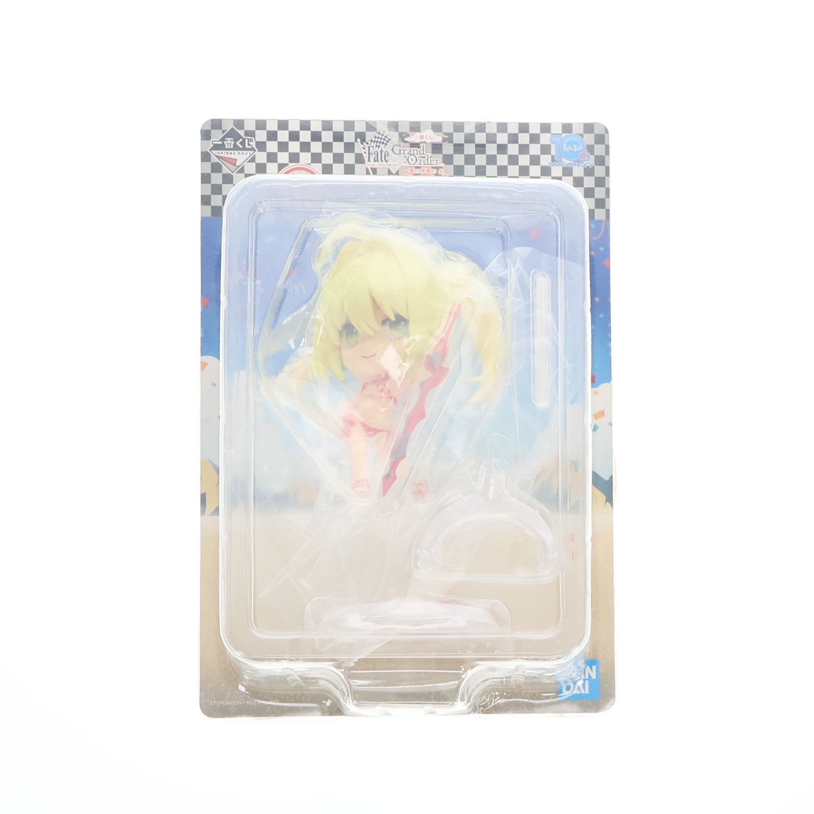 【中古即納】[FIG] B賞 キャスター/ネロ・クラウディウス きゅんキャラ 一番くじ Fate/Grand Order～夏だ!水着だ!きゅんキャラサマーPart2～ フィギュア プライズ(918) バンプレスト(20180929)