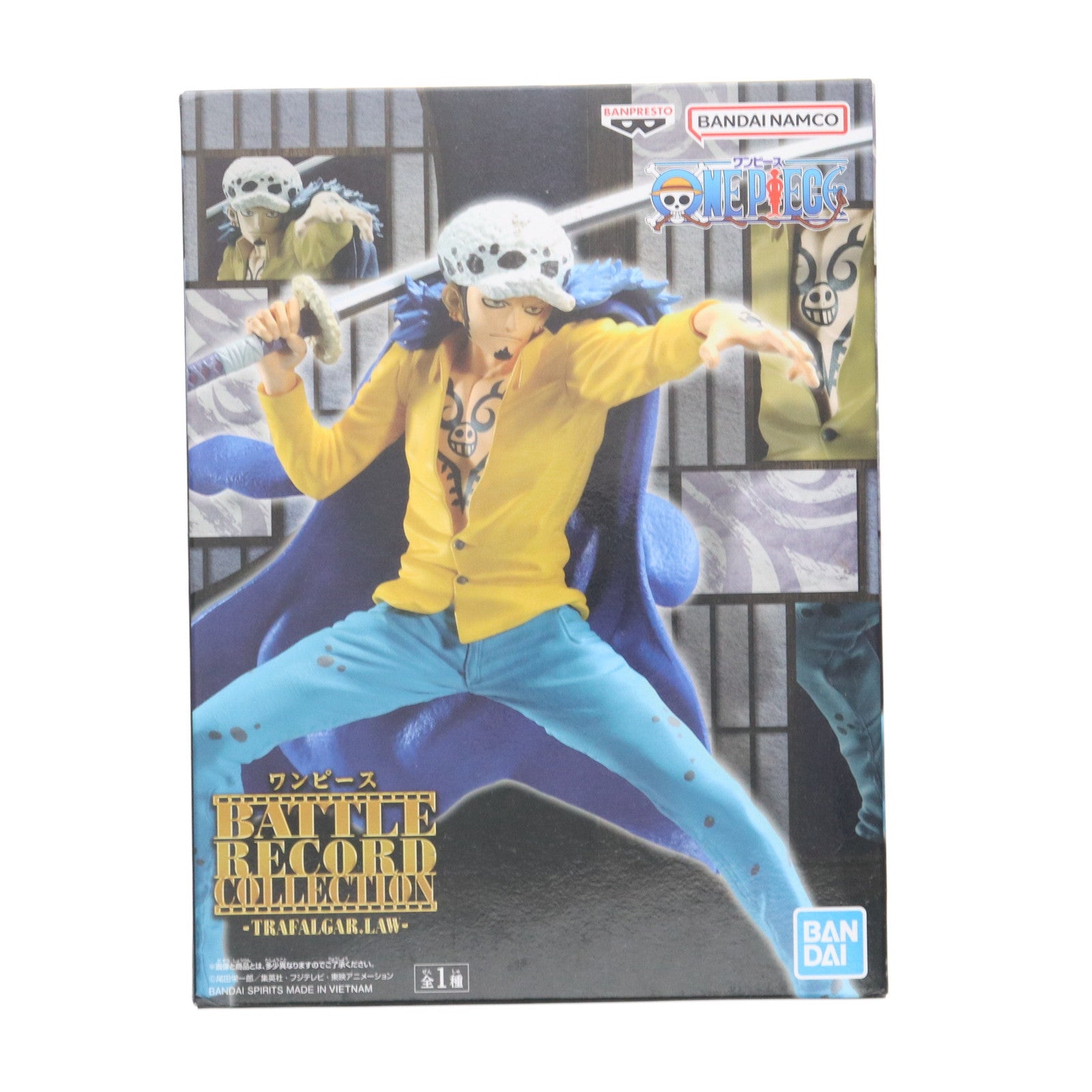 【中古即納】[FIG] トラファルガー・ロー ワンピース BATTLE RECORD COLLECTION -TRAFALGAR.LAW- ONE PIECE フィギュア プライズ(2593513) バンプレスト(20230220)