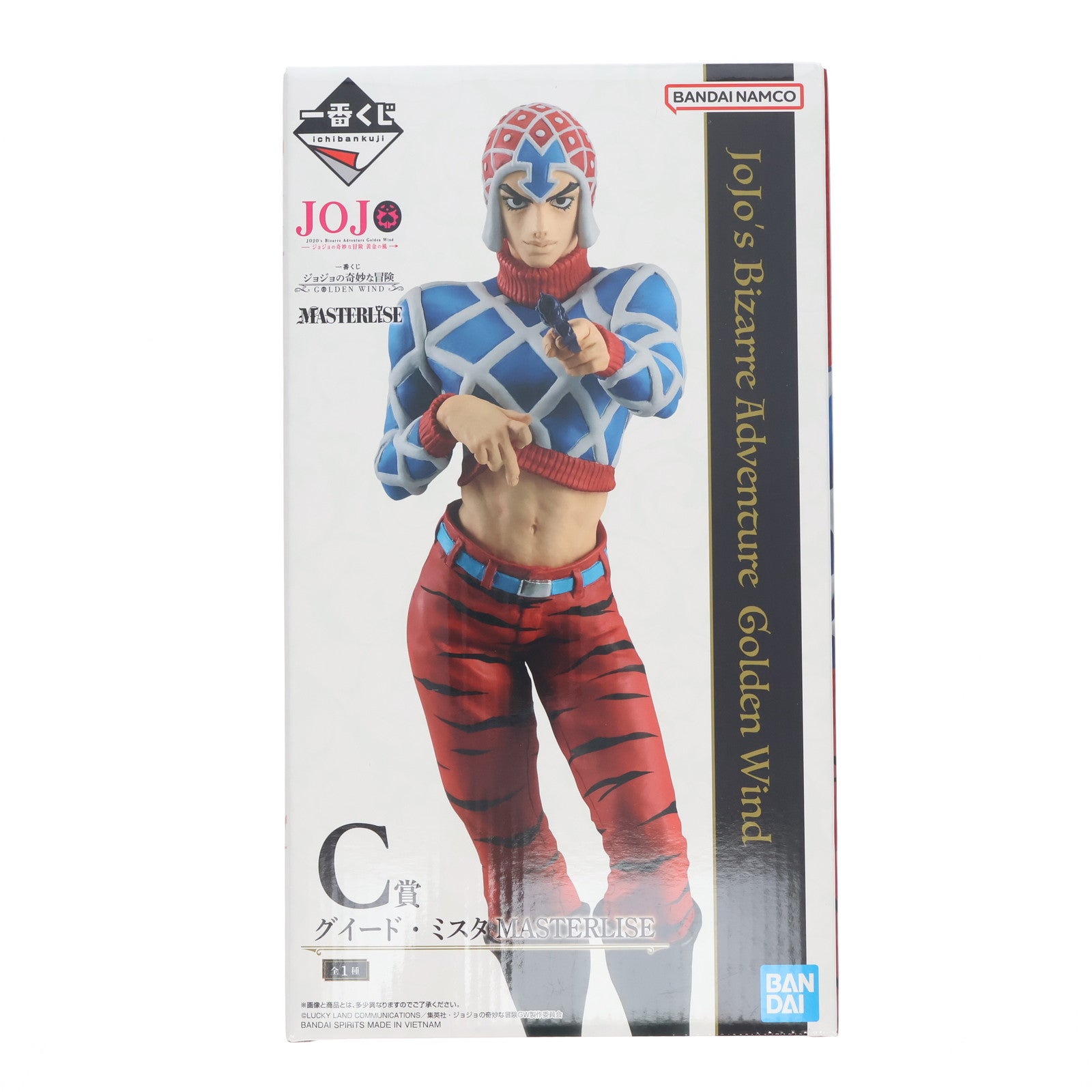 【中古即納】[FIG] C賞 グイード・ミスタ MASTERLISE 一番くじ ジョジョの奇妙な冒険 GOLDEN WIND TVアニメ「ジョジョの奇妙な冒険 黄金の風」 フィギュア プライズ バンダイスピリッツ(20241026)