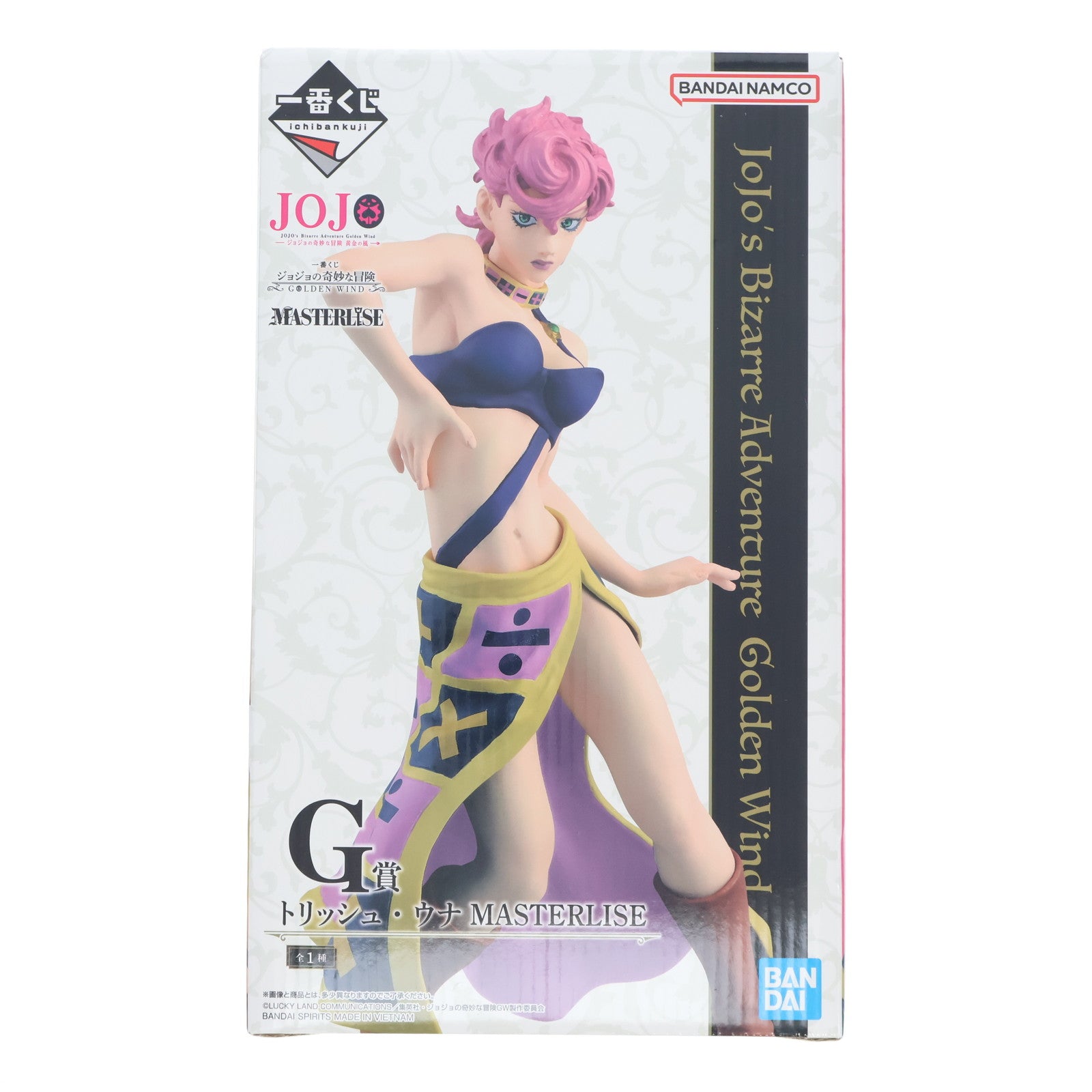【中古即納】[FIG] G賞 トリッシュ・ウナ MASTERLISE 一番くじ ジョジョの奇妙な冒険 GOLDEN WIND TVアニメ「ジョジョの奇妙な冒険 黄金の風」 フィギュア プライズ バンダイスピリッツ(20241026)