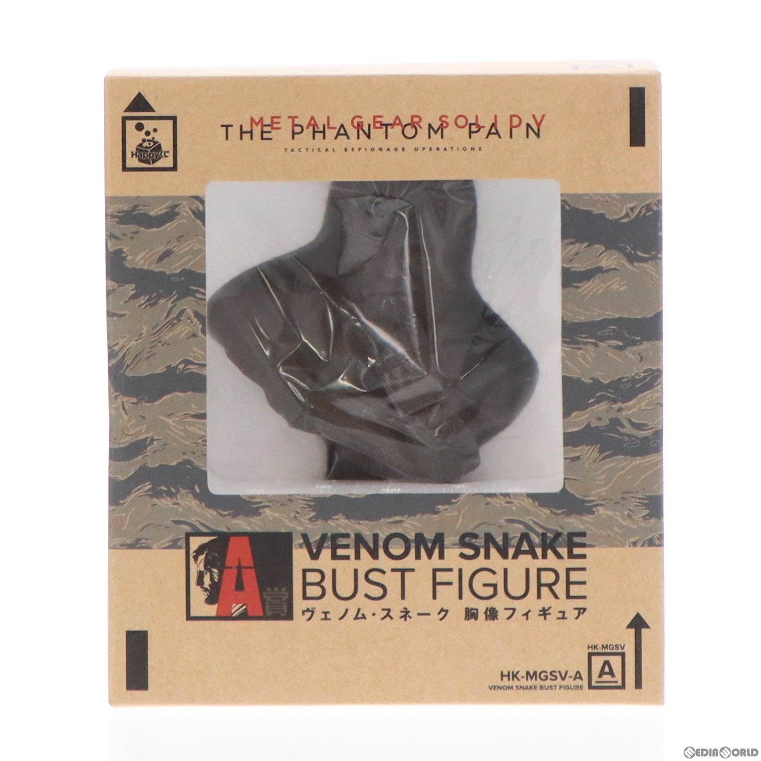 【中古即納】[FIG] A賞 ヴェノム・スネーク 胸像フィギュア Happyくじ メタルギアソリッドV ファントムペイン TACTICAL ESPIONAGE OPERATIONS プライズ サニーサイドアップ(20150912)
