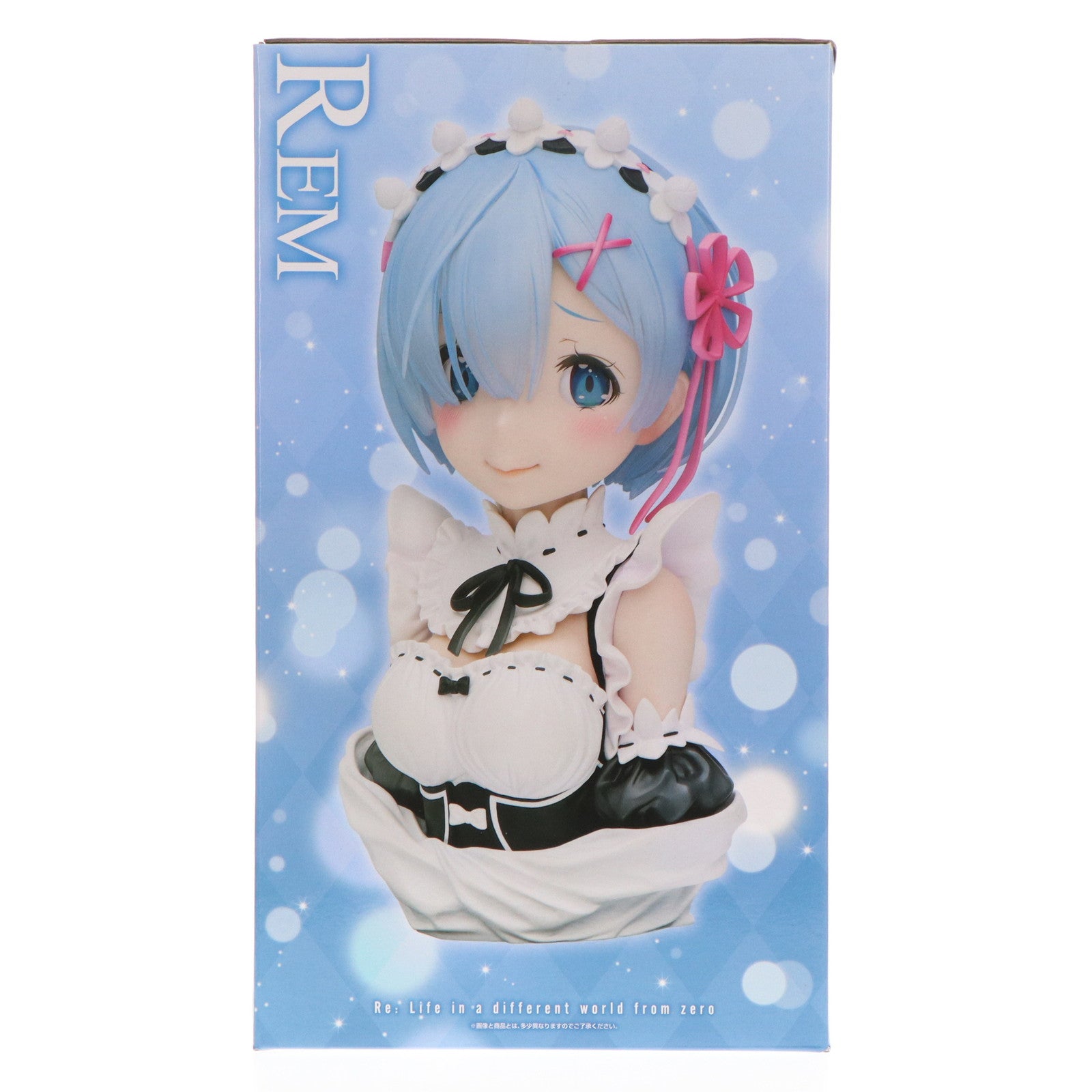 【中古即納】[FIG] ラストワン賞 レム(照れ顔) アートスケールフィギュア 一番くじ Re:ゼロから始める異世界生活-あなたに、精霊の祝福がありますように- プライズ(893) バンダイスピリッツ(20210814)