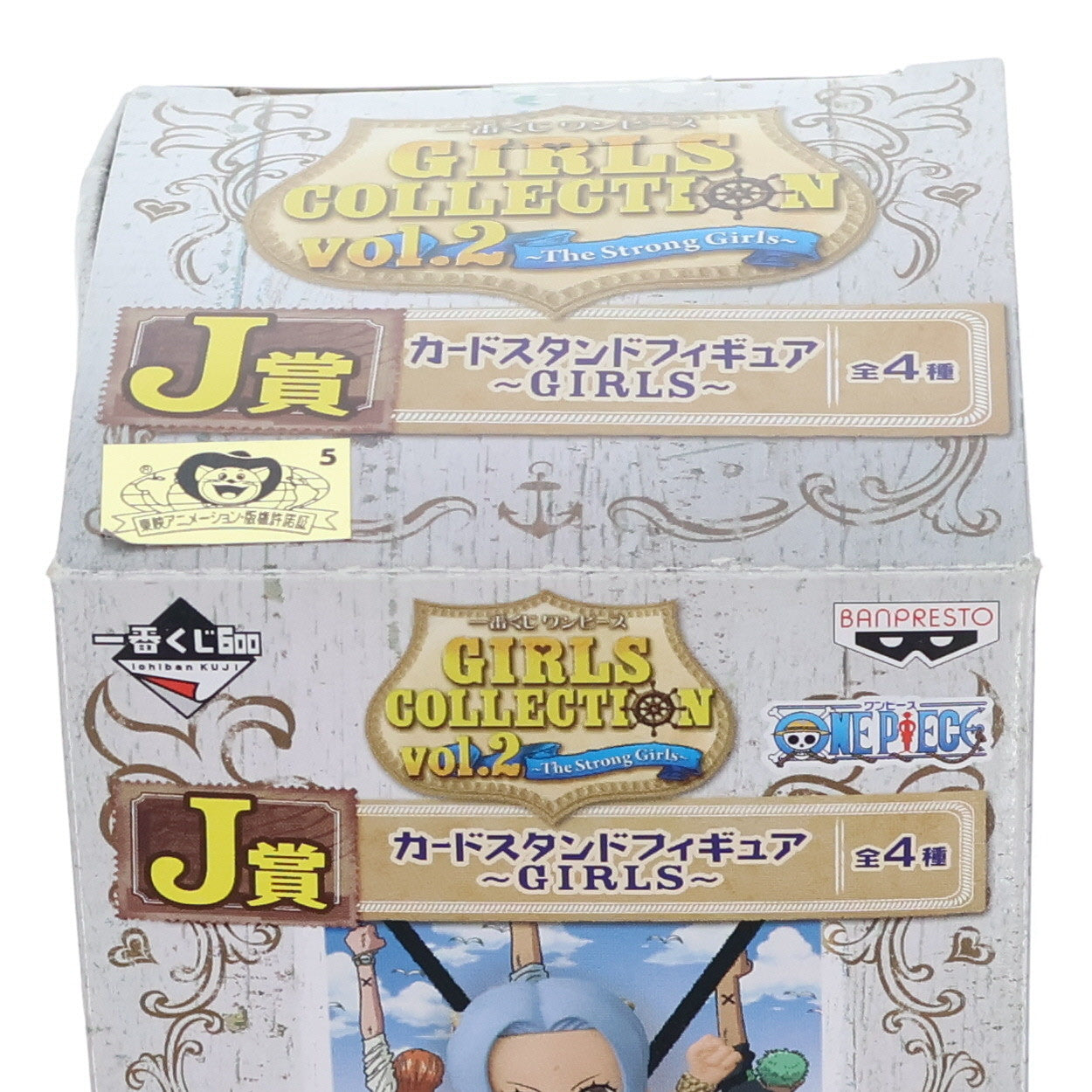 【中古即納】[FIG] J賞 ネフェルタリ・ビビ カードスタンドフィギュア～GIRLS～ 一番くじ ワンピース GIRLS COLLECTION vol.2 ～The Strong Girls～ ONE PIECE プライズ バンプレスト(20130810)