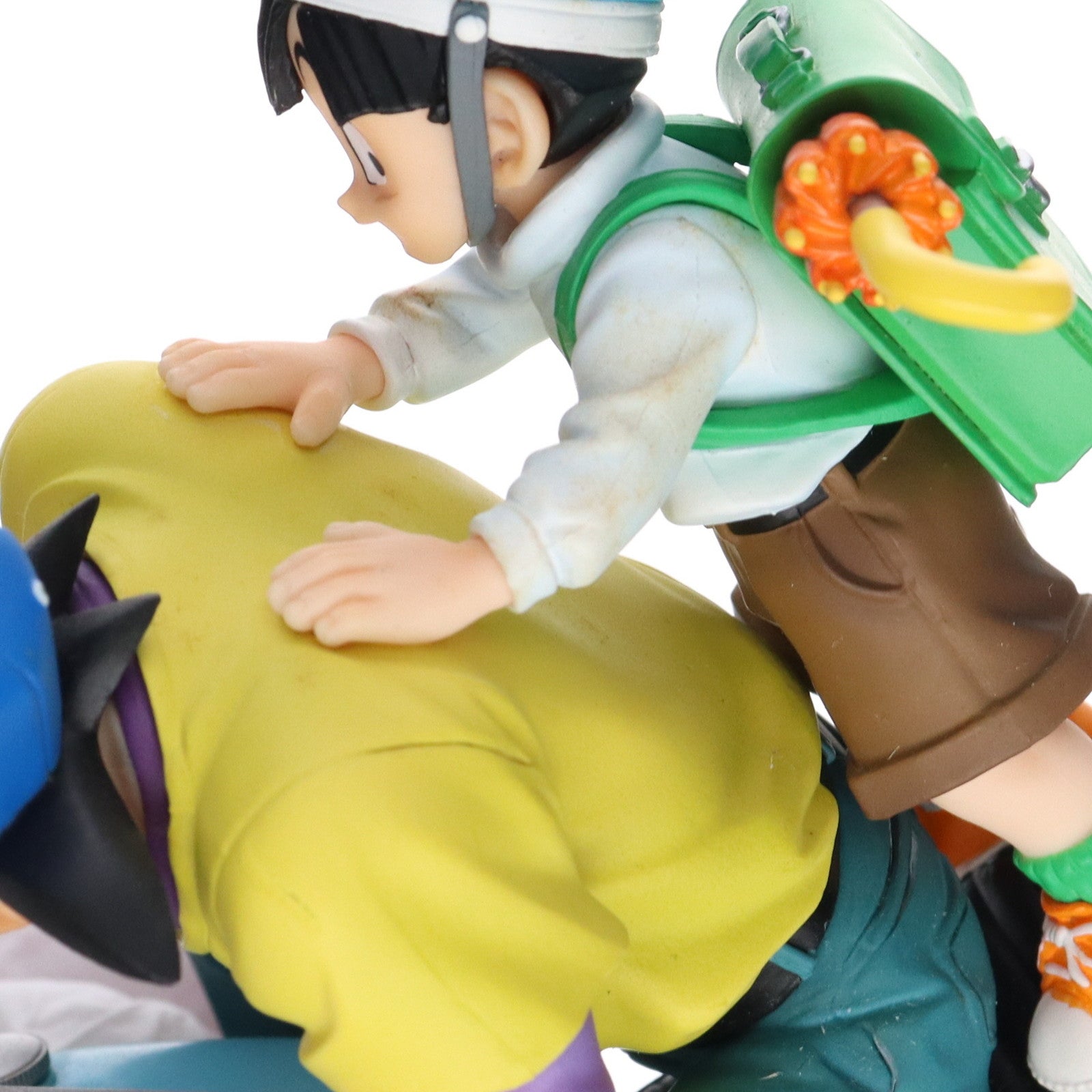 【中古即納】[FIG] B賞 孫悟空&孫悟飯 メカフィギュア 一番くじ ドラゴンボールワールド プライズ バンプレスト(20130327)