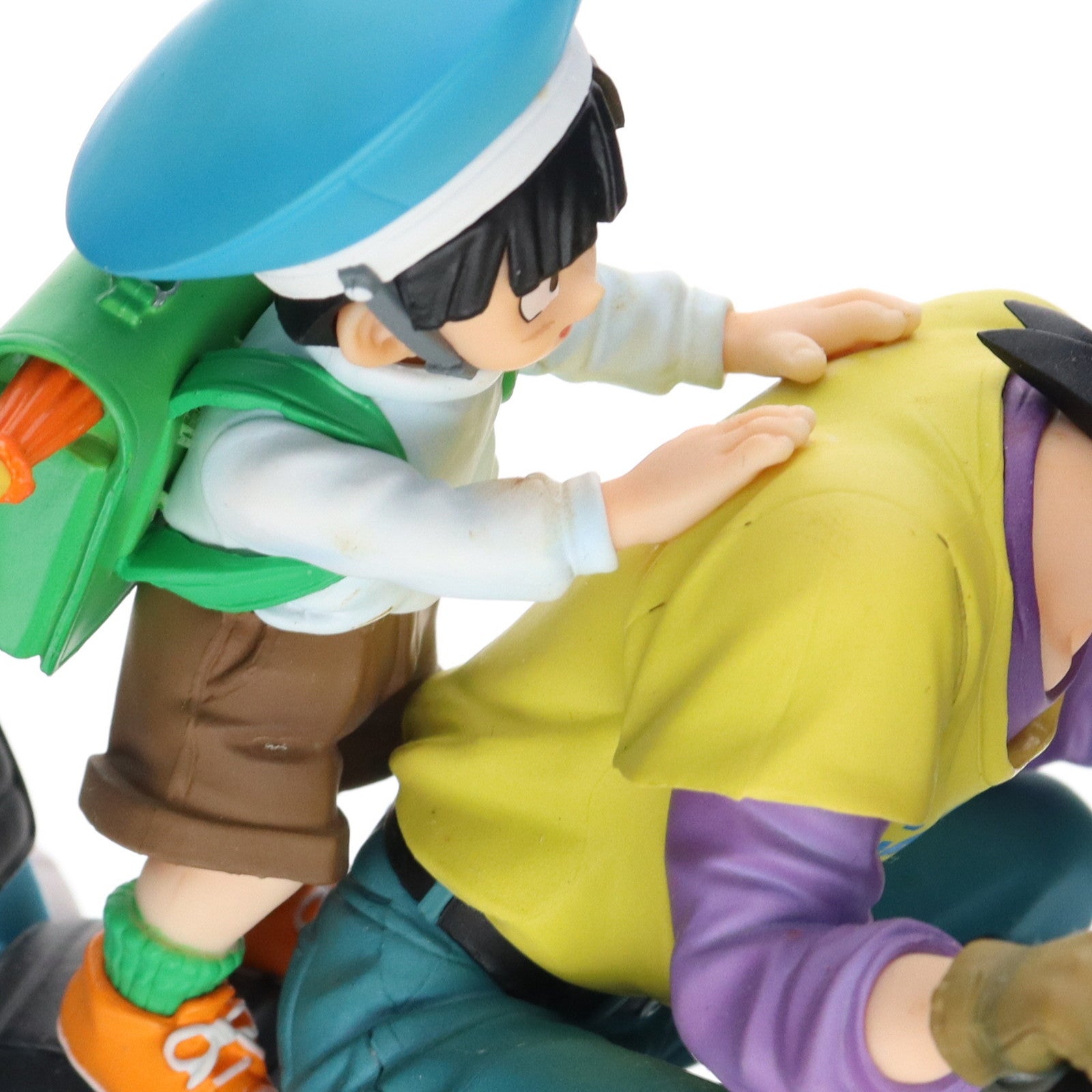 【中古即納】[FIG] B賞 孫悟空&孫悟飯 メカフィギュア 一番くじ ドラゴンボールワールド プライズ バンプレスト(20130327)