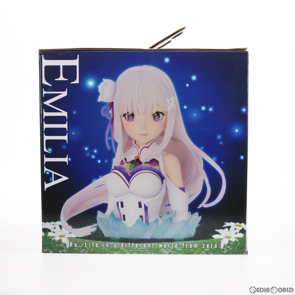 【中古即納】[FIG] A賞 エミリア アートスケールフィギュア 一番くじ Re:ゼロから始める異世界生活-あなたに、精霊の祝福がありますように- プライズ(893) バンダイスピリッツ(20210814)