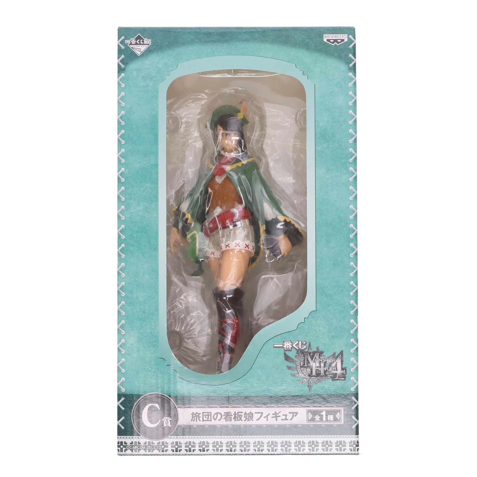 【中古即納】[FIG] C賞 旅団の看板娘フィギュア 一番くじ モンスターハンター4 プライズ バンプレスト(20130320)