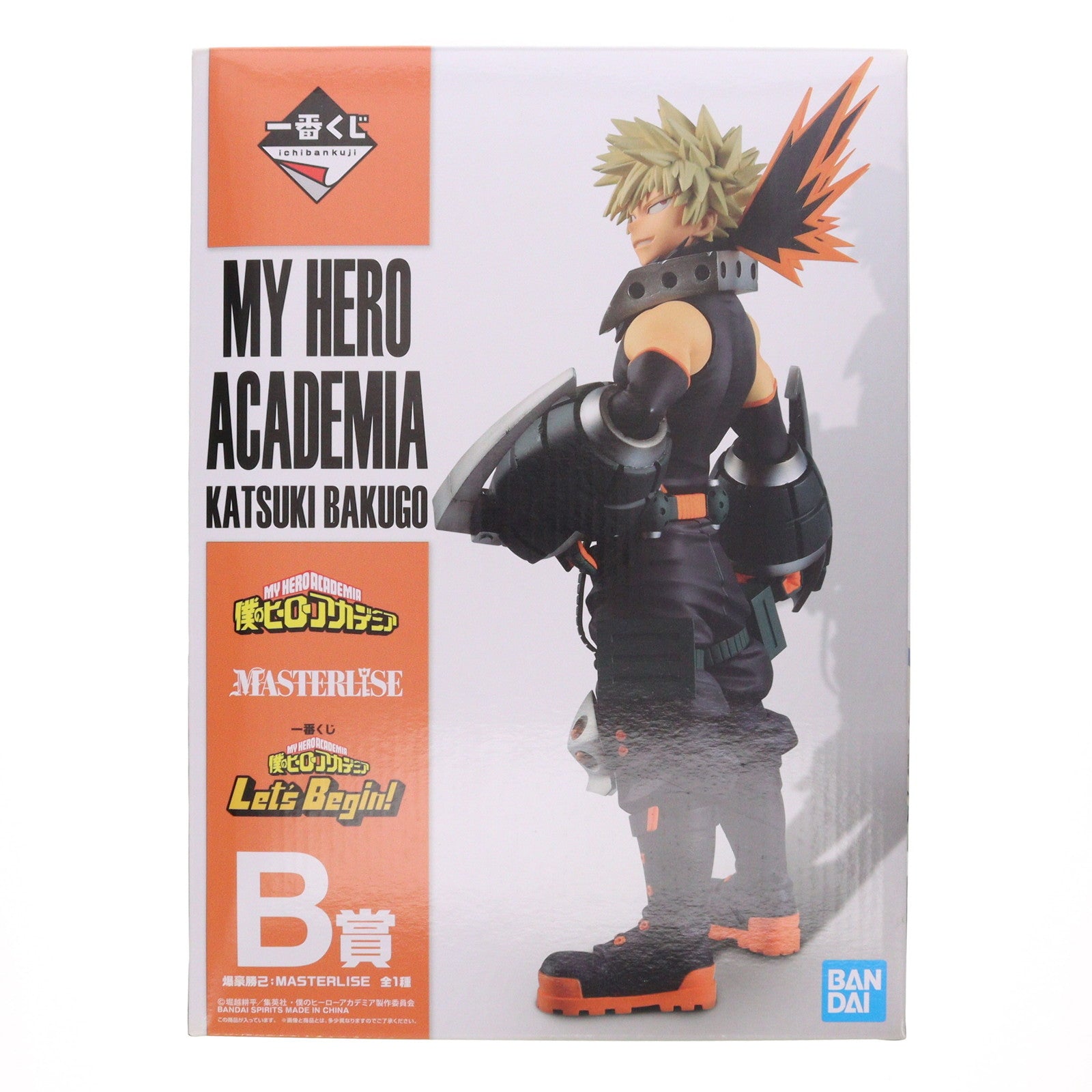 【中古即納】[FIG] B賞 爆豪勝己(ばくごうかつき) 一番くじ 僕のヒーローアカデミア Let’s Begin! MASTERLISE 爆豪勝己フィギュア プライズ(730) バンダイスピリッツ(20210102)