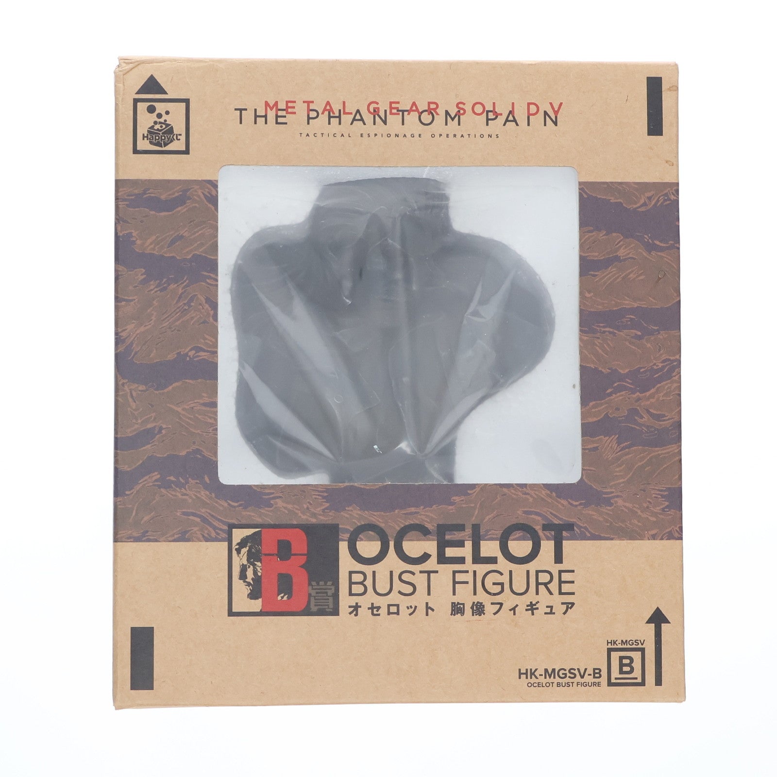 【中古即納】[FIG] B賞 オセロット 胸像フィギュア Happyくじ メタルギアソリッドV ファントムペイン TACTICAL ESPIONAGE OPERATIONS プライズ サニーサイドアップ(20150912)