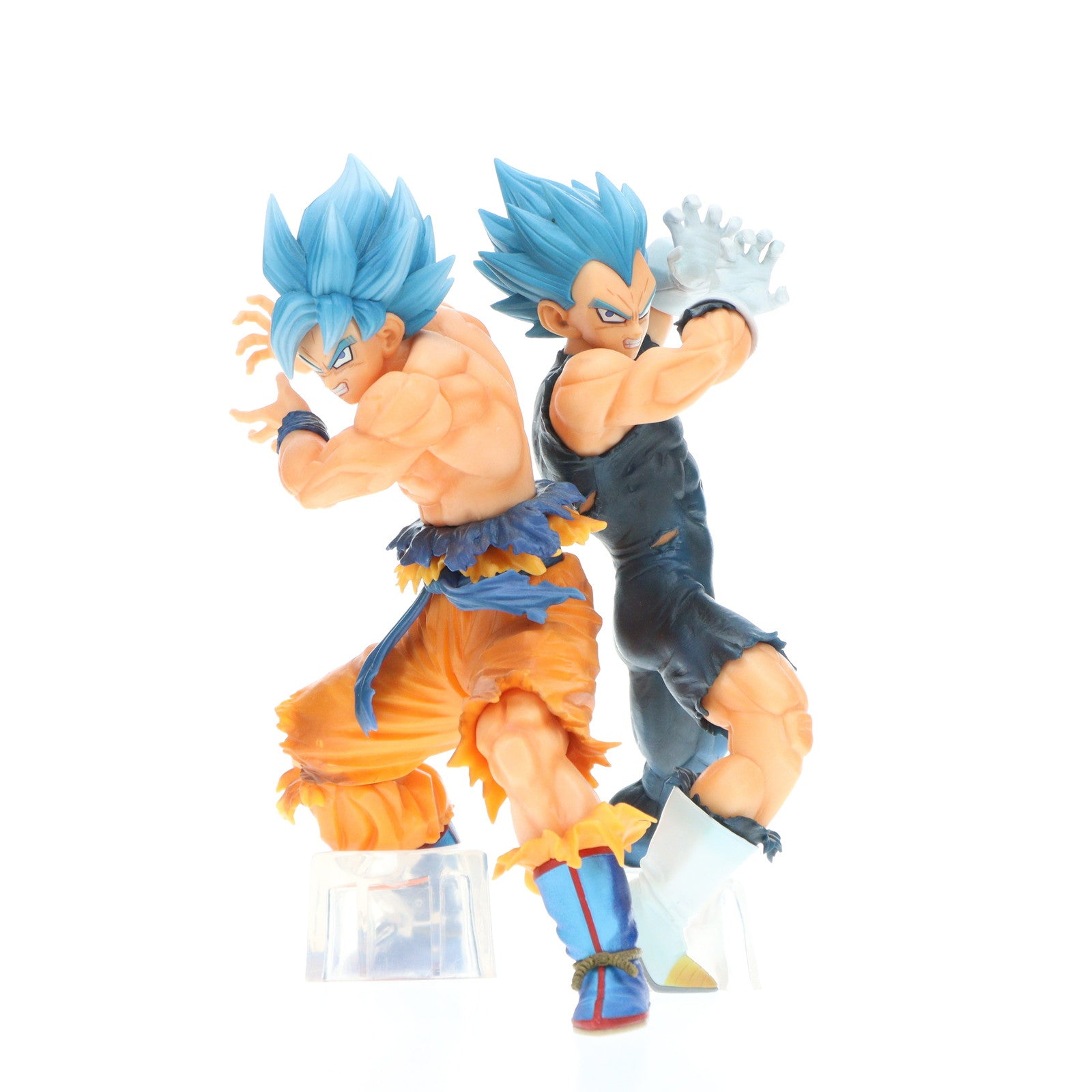 【中古即納】[FIG] A賞 超サイヤ人ゴッド超サイヤ人孫悟空&超サイヤ人ゴッド超サイヤ人ベジータ 一番くじ ドラゴンボール VSオムニバス超 MASTERLISE DRAGON BALL フィギュア プライズ(005) バンダイスピリッツ(20211211)