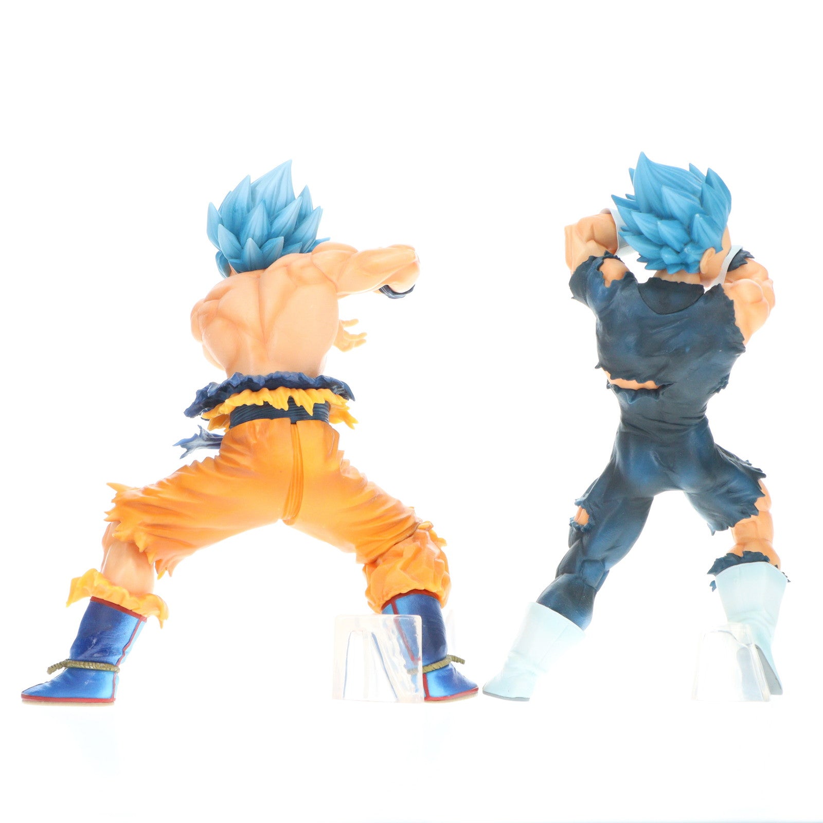 【中古即納】[FIG] A賞 超サイヤ人ゴッド超サイヤ人孫悟空&超サイヤ人ゴッド超サイヤ人ベジータ 一番くじ ドラゴンボール VSオムニバス超 MASTERLISE DRAGON BALL フィギュア プライズ(005) バンダイスピリッツ(20211211)