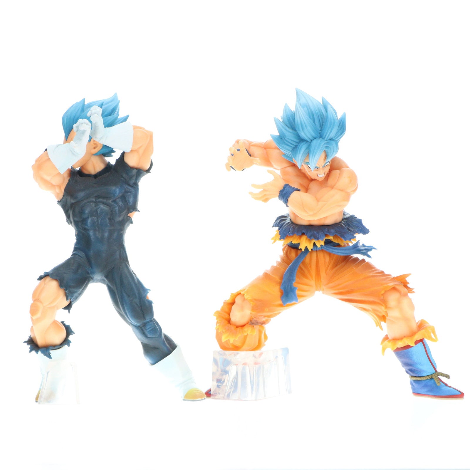 【中古即納】[FIG] A賞 超サイヤ人ゴッド超サイヤ人孫悟空&超サイヤ人ゴッド超サイヤ人ベジータ 一番くじ ドラゴンボール VSオムニバス超 MASTERLISE DRAGON BALL フィギュア プライズ(005) バンダイスピリッツ(20211211)