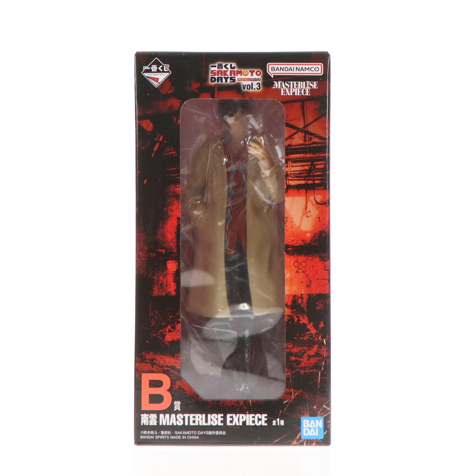 【中古即納】[FIG] B賞 南雲(なぐも) MASTERLISE EXPIECE 一番くじ SAKAMOTO DAYS vol.3 フィギュア プライズ バンダイスピリッツ(20250927)