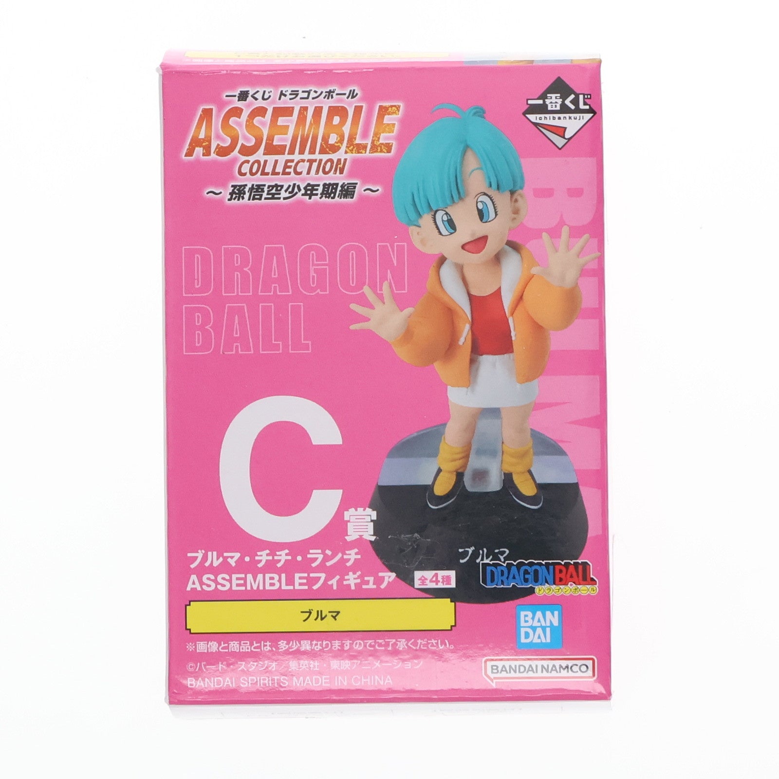 【中古即納】[FIG] C賞 ブルマ ASSEMBLEフィギュア 一番くじ ドラゴンボール ASSEMBLE COLLECTION ～孫悟空少年期編～ プライズ バンダイスピリッツ(20250809)