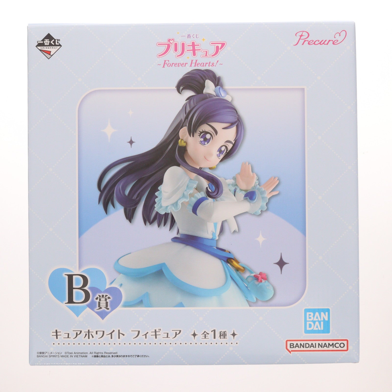 【中古即納】[FIG] B賞 キュアホワイト フィギュア 一番くじ プリキュア ～Forever Hearts!～ プライズ(67843) バンダイスピリッツ(20250913)