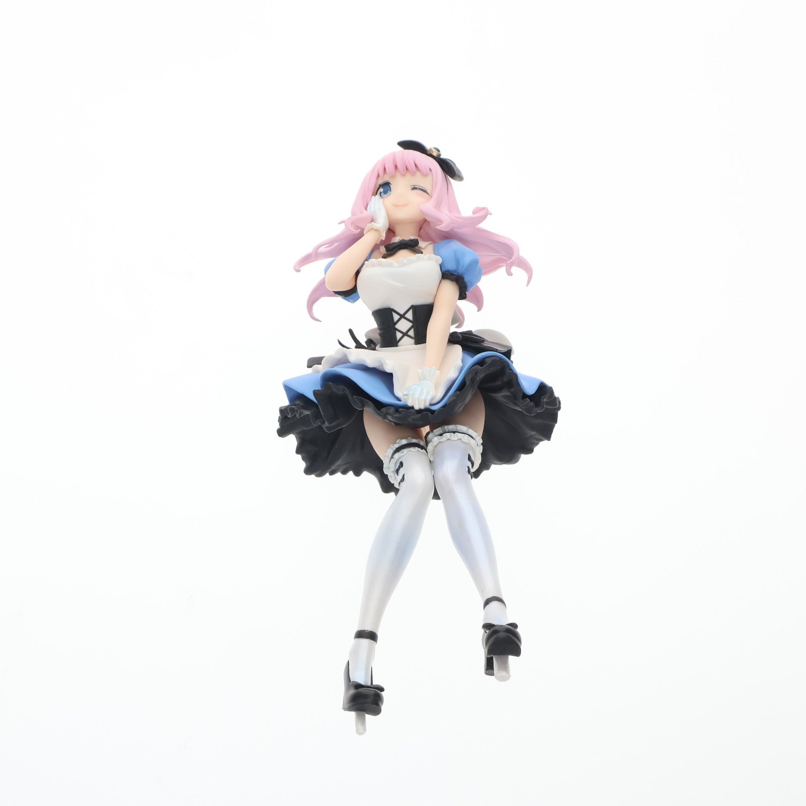 【中古即納】[FIG] A賞 藤原千花(ふじわらちか) 描き下ろしフィギュア タイトーくじ本舗「かぐや様は告らせたい～～天才たちの恋愛頭脳戦～」in wonderlandくじ プライズ タイトー(20210605)